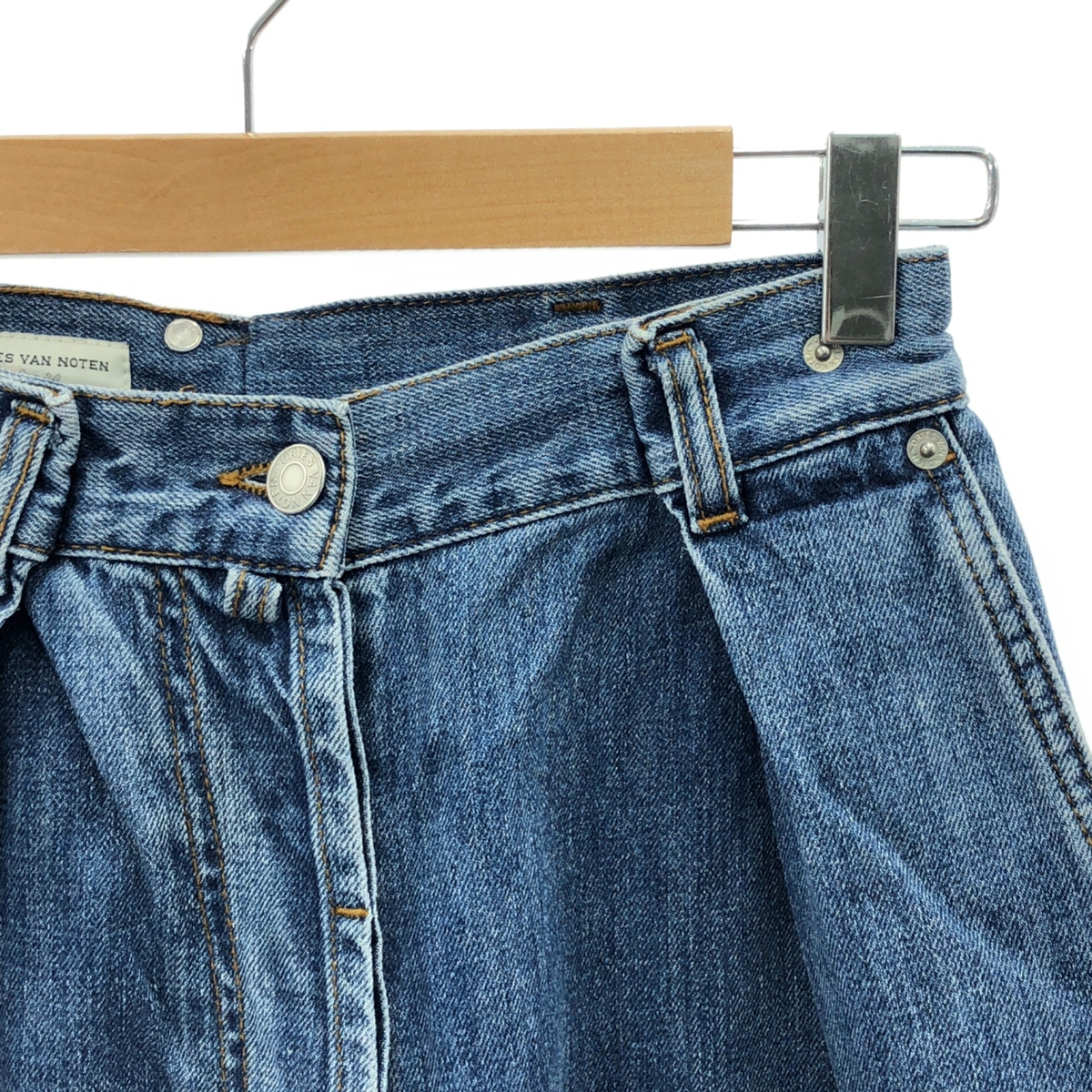 DRIES VAN NOTEN / ドリスヴァンノッテン タック ワイド デニムパンツ