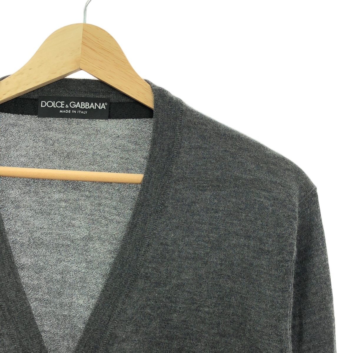 DOLCE＆GABBANA / ドルチェ＆ガッバーナドルガバ カシミヤ Vネック カーディガン
