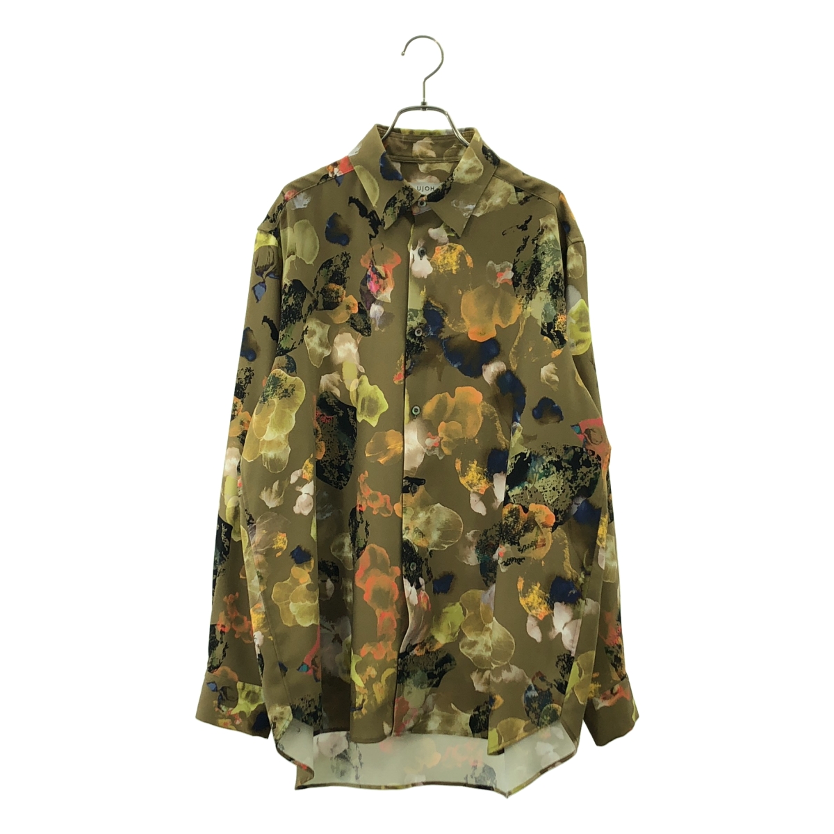 UJOH / ウジョー REGULAR COLLAR SHIRT / 総柄 ハイネック シャツ