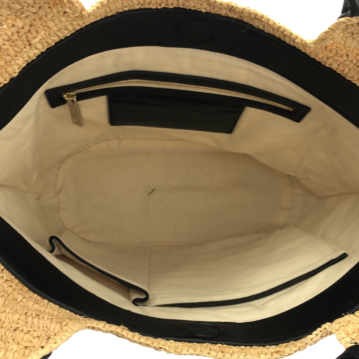 Helen Kaminski / ヘレンカミンスキー 2way ショルダー付き レザー 切替 リーフチャーム カゴ ハンドバッグ