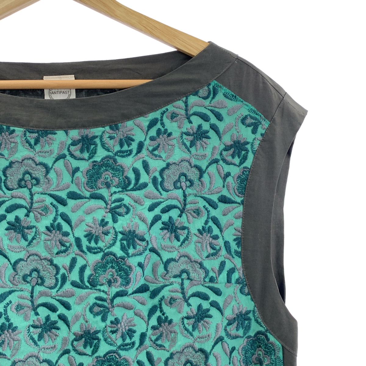 ANTIPAST / アンティパスト エンブロイダリー フラワー ワンピース