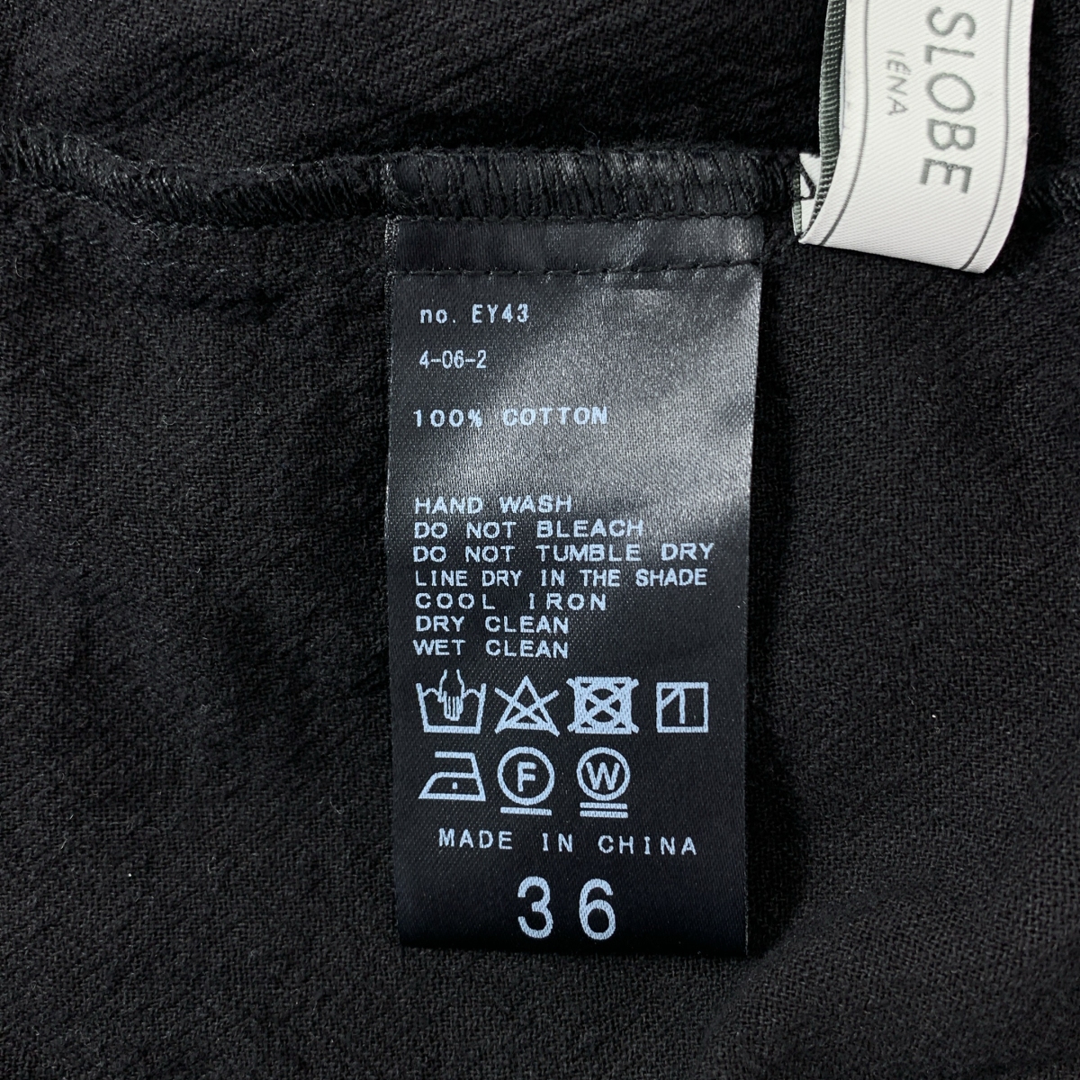 その他 コットンフロントボタンワンピース