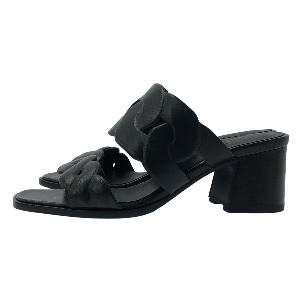 HERMES / エルメス ギャビー60 / シェーヌ グルメット トルサード ヒールサンダル