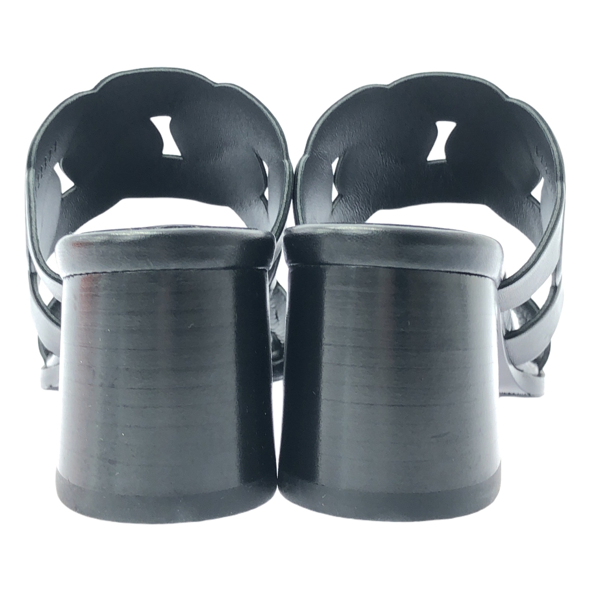 HERMES / エルメス ギャビー60 / シェーヌ グルメット トルサード ヒールサンダル