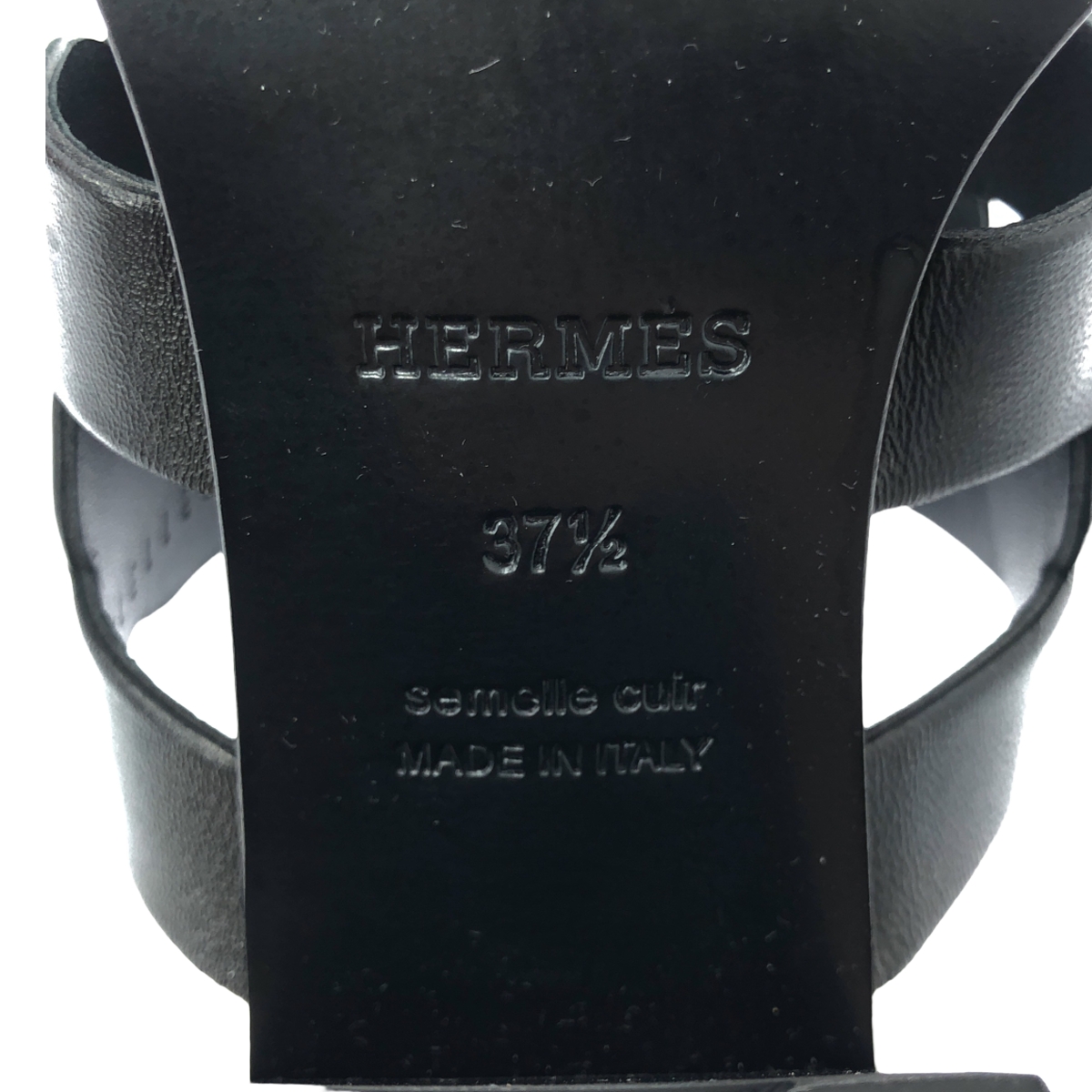 HERMES / エルメス ギャビー60 / シェーヌ グルメット トルサード ヒールサンダル