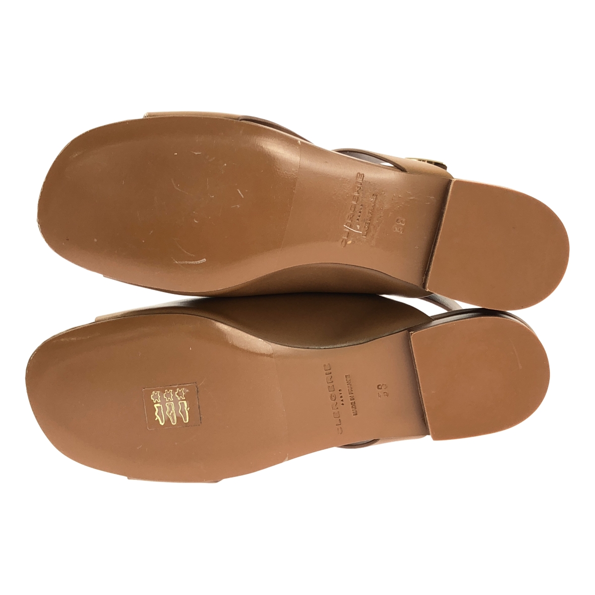 Clergerie Paris / クレジュリー ADA SANDAL レザー スリングバック サンダル