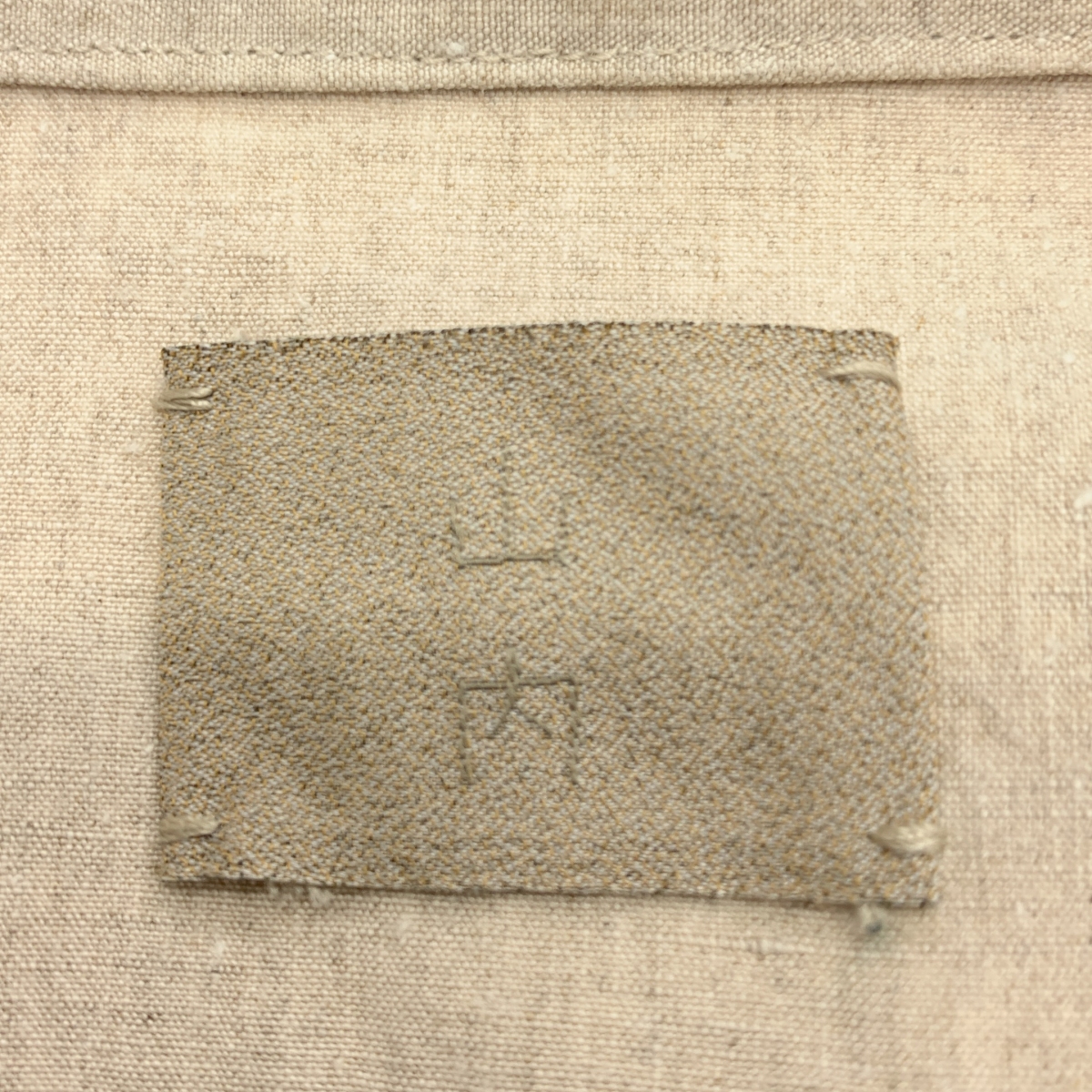 その他 塩縮加工 リネン ボタンダウンシャツ