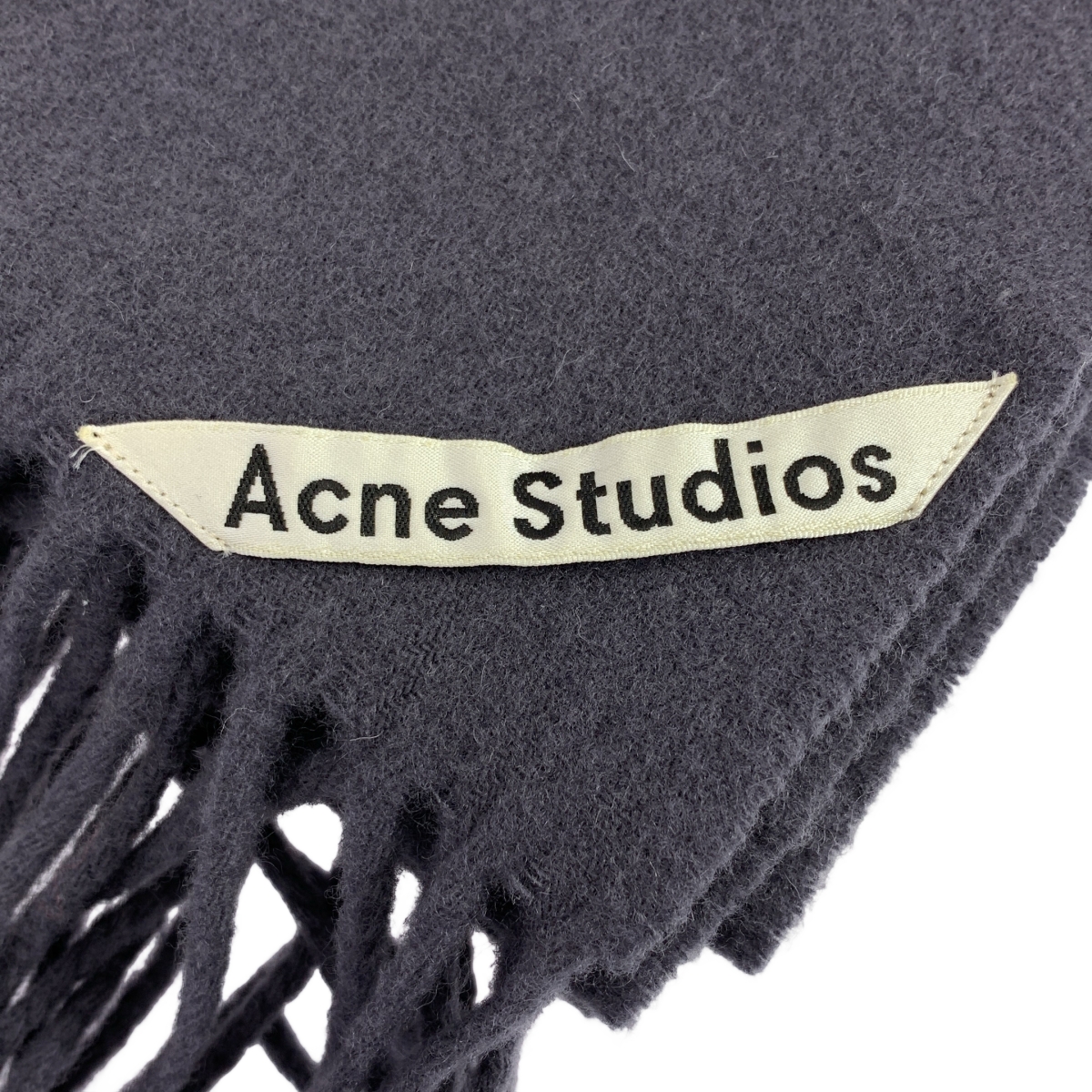 Acne Studios / アクネストゥディオズ ウール 大判 フリンジ ストール マフラー ユニセックス