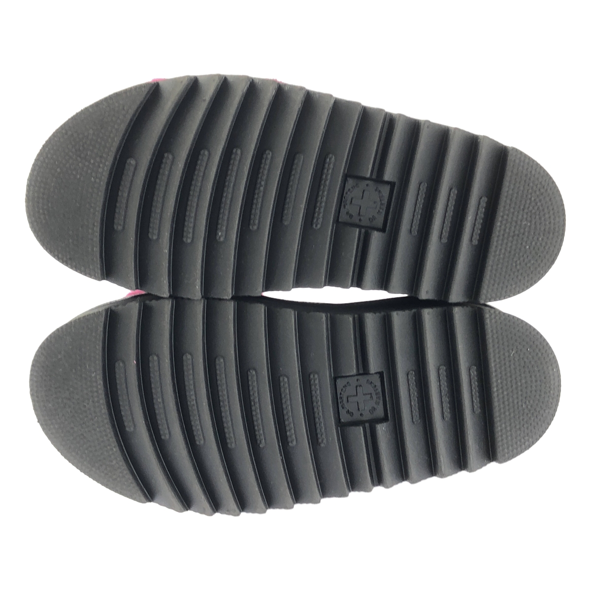 Dr.Martens / ドクターマーチン VOSS QUAD FLUFFY ハートモチーフ 厚底 サンダル