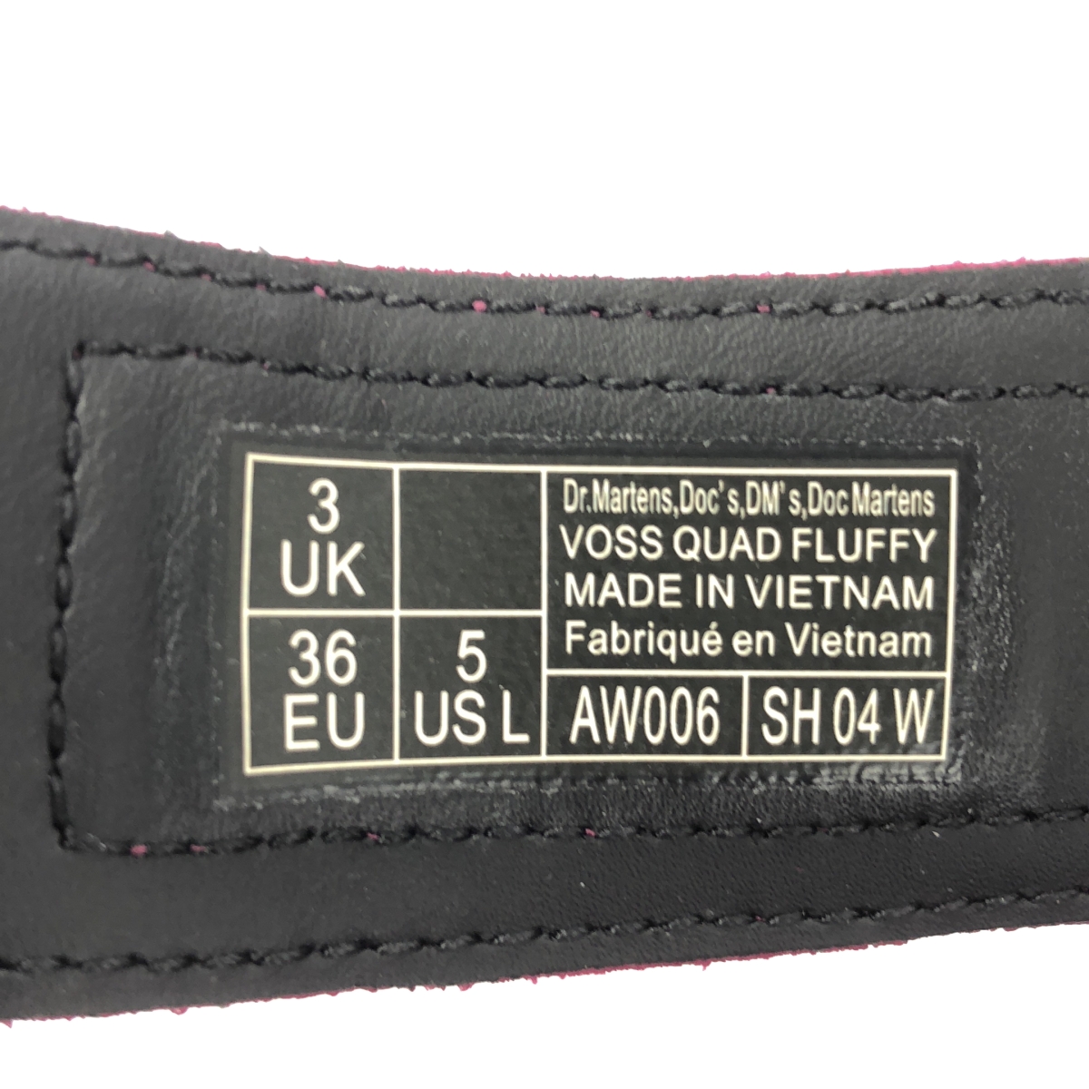 Dr.Martens / ドクターマーチン VOSS QUAD FLUFFY ハートモチーフ 厚底 サンダル