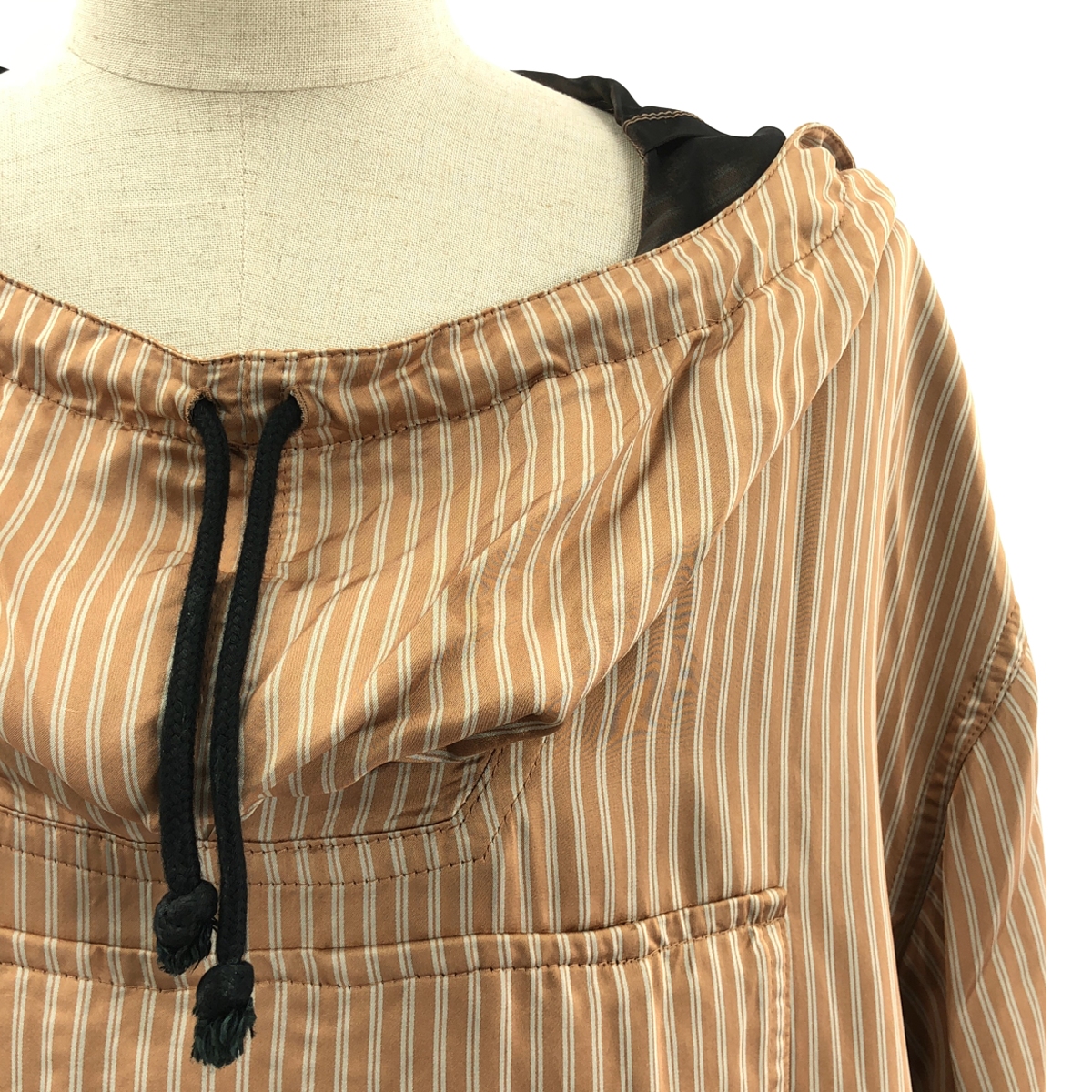 DRIES VAN NOTEN / ドリスヴァンノッテン ドローストリング オーバー アノラック フーディ