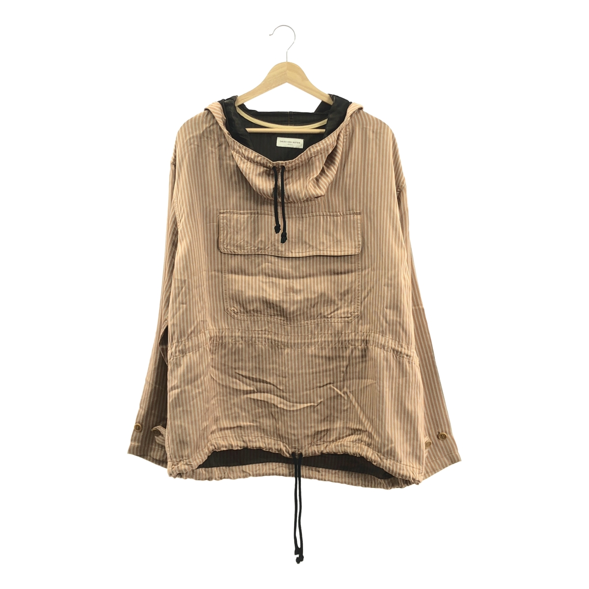 DRIES VAN NOTEN / ドリスヴァンノッテン ドローストリング オーバー アノラック フーディ