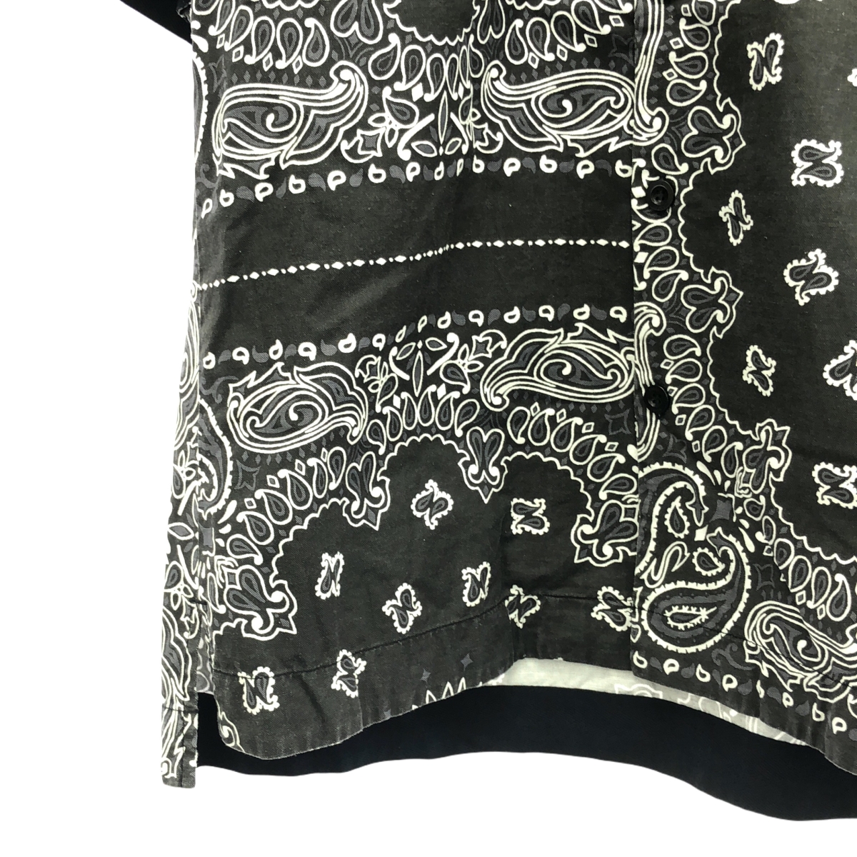 sacai / サカイ Bandana Print Shirt / バンダナ ペイズリー オープンカラー シャツ