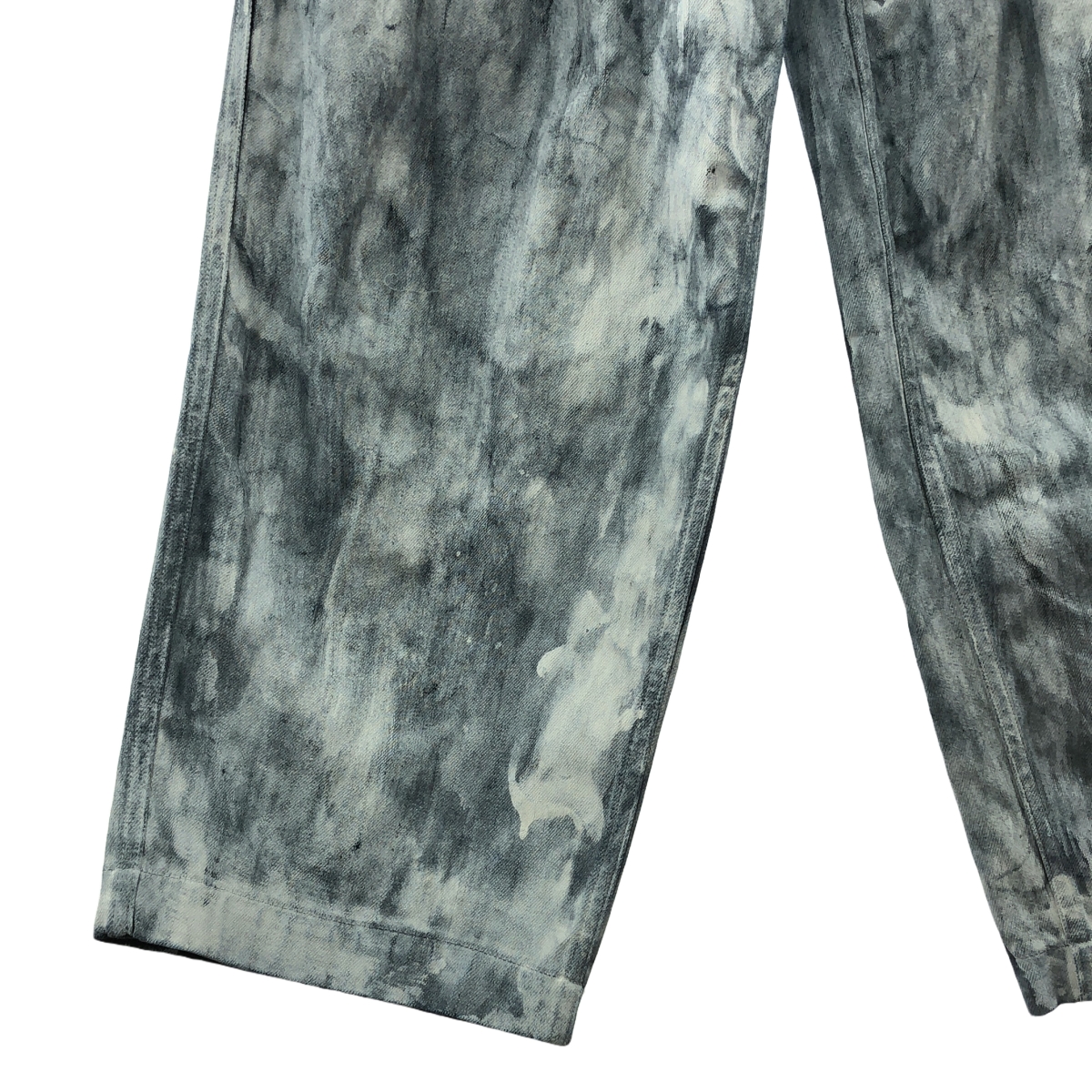 roundabout / ラウンダバウト Paint Denim 2tuck Pants ペイント デニムパンツ