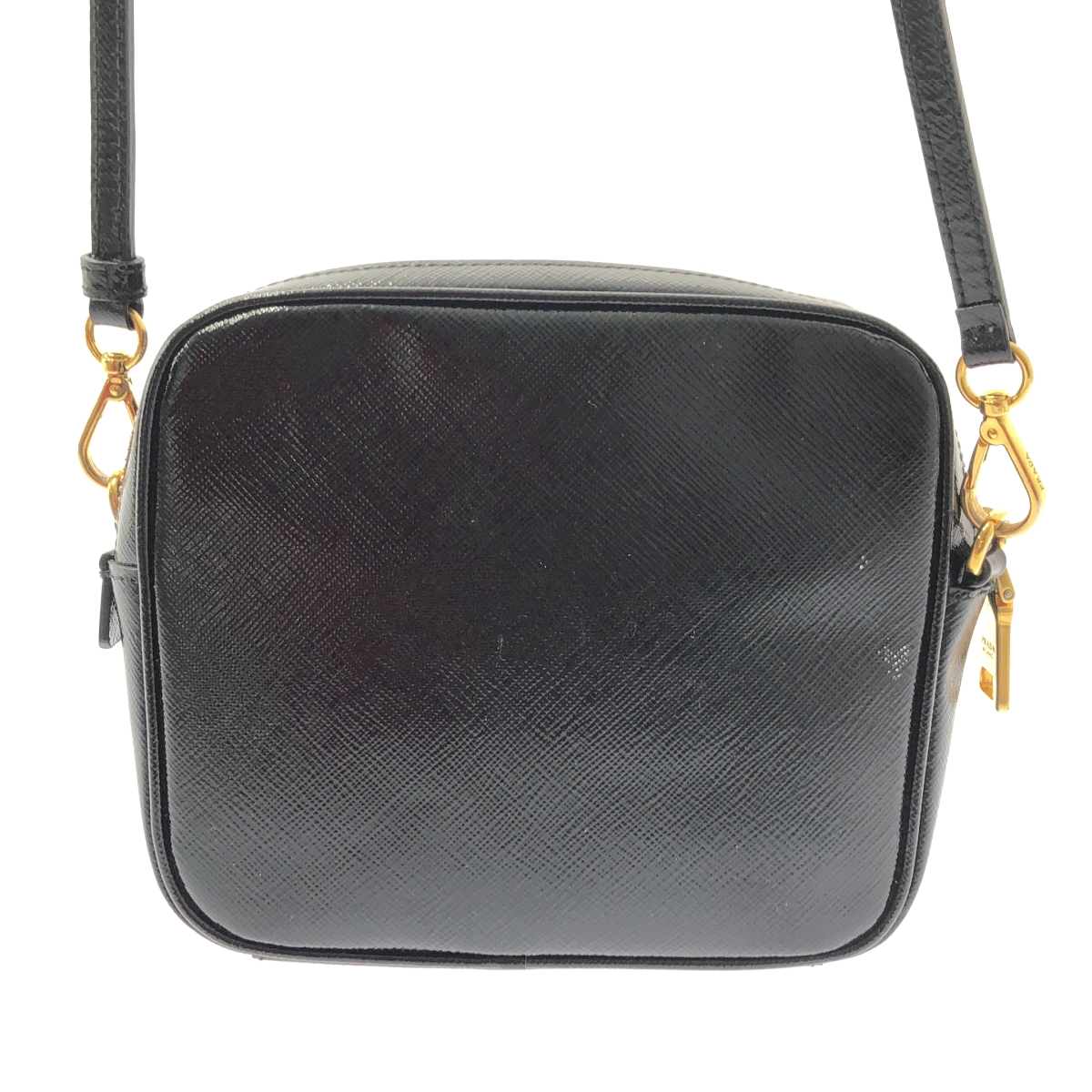 PRADA / プラダ ロゴ フラワー ポシェット ショルダーバッグ