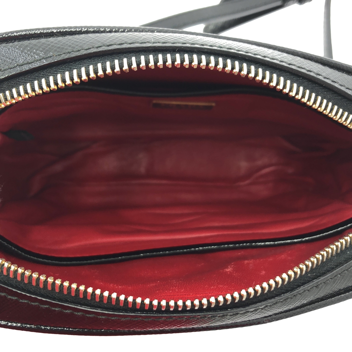 PRADA / プラダ ロゴ フラワー ポシェット ショルダーバッグ