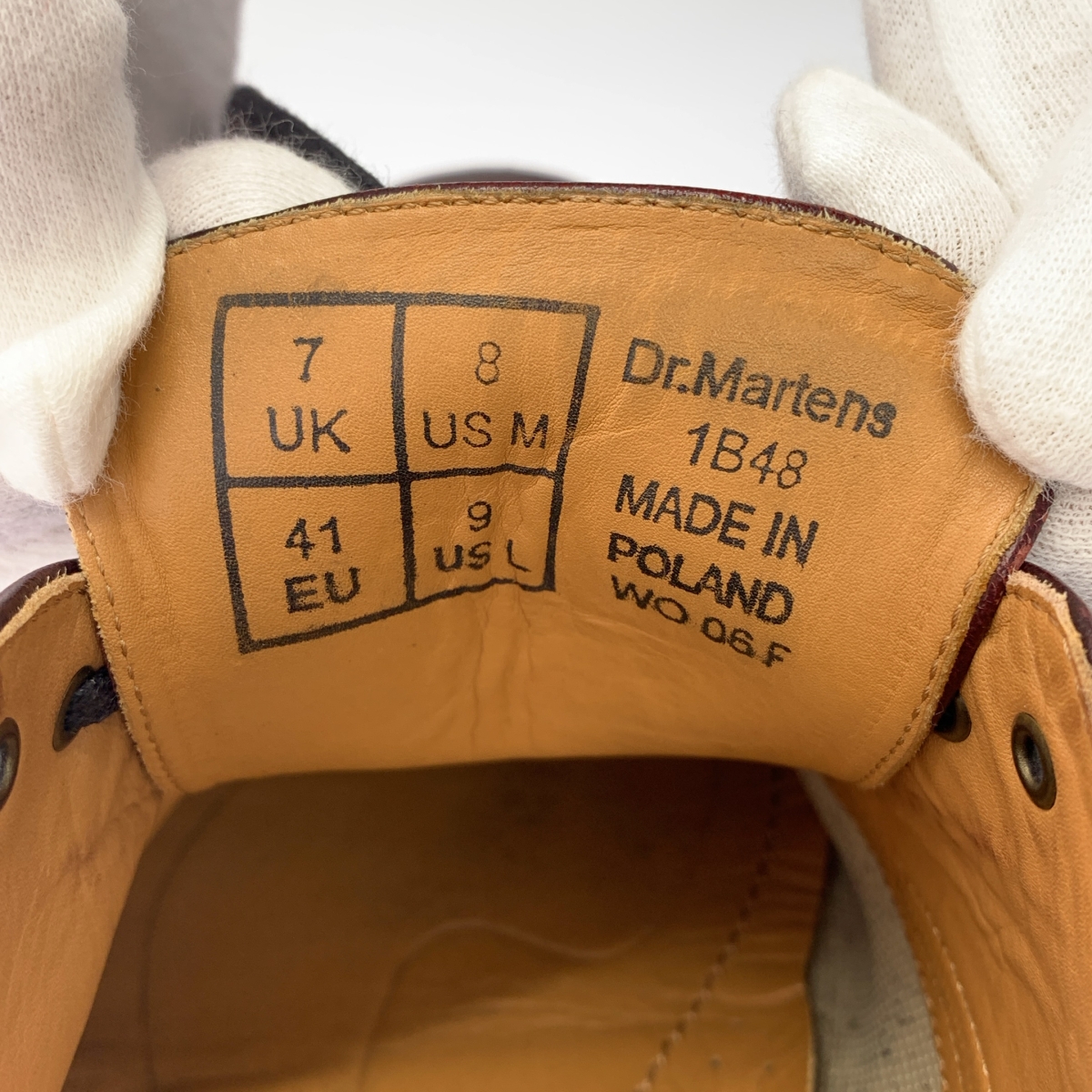 Dr.Martens / ドクターマーチン 1B48 ストレートチップ レザーシューズ