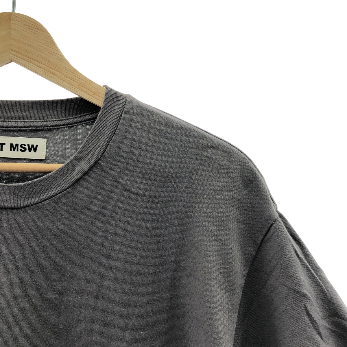 その他 ロゴ エンブロイダリー コットン クルーネック カットソー