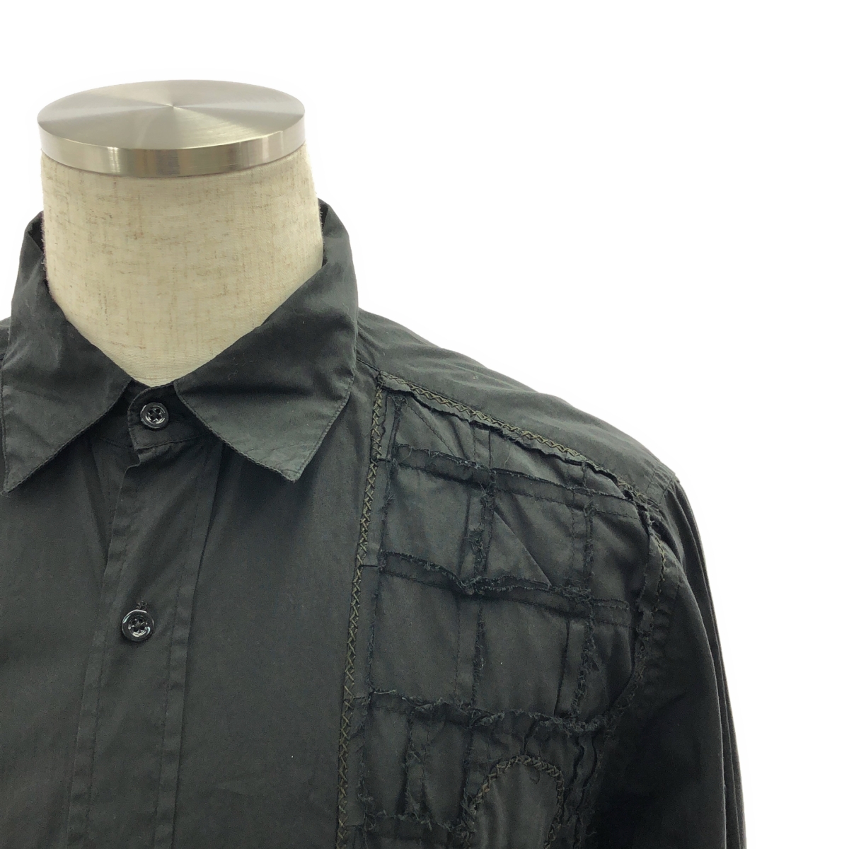 GEOFFREY B.SMALL / ジェフリーBスモール limited edition / SES03N Special / patchwork shirt / パッチワーク シャツ