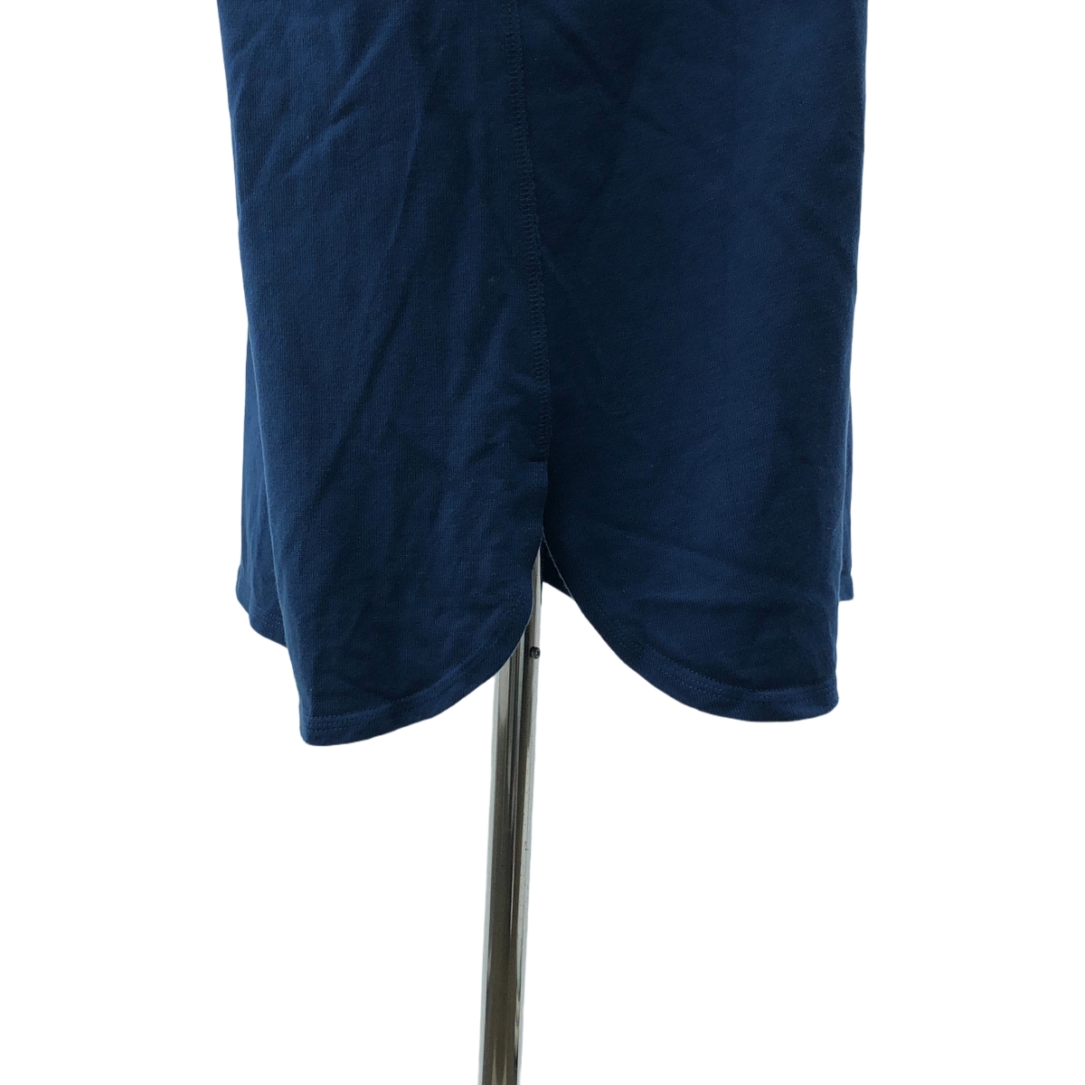 JURGEN LEHL / ヨーガンレール コットン オーバーシルエット ポケット付き スリット ロング ワンピース