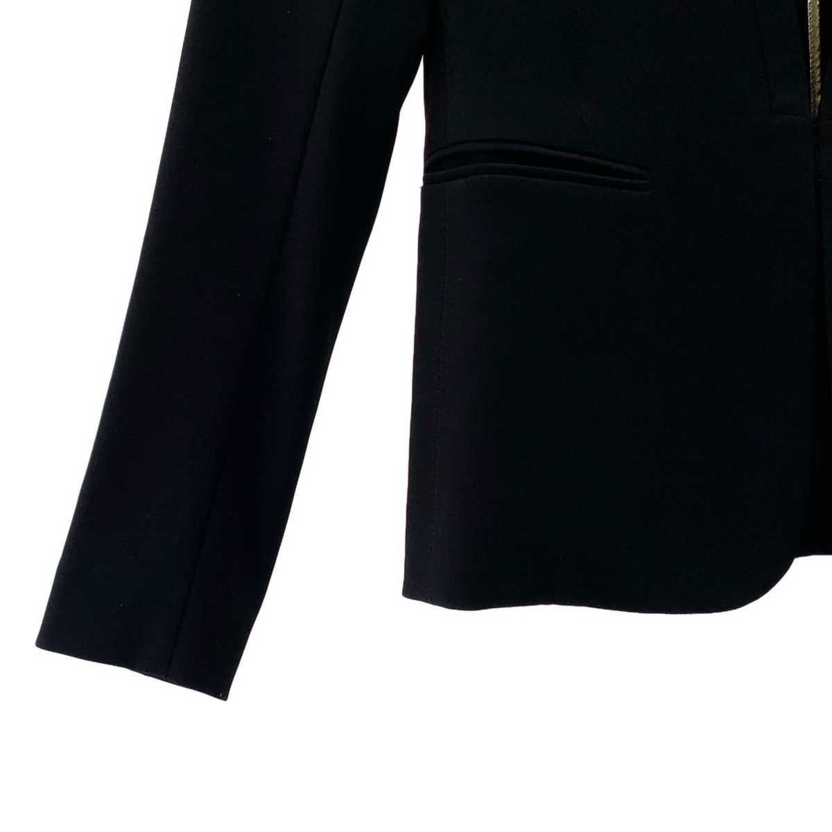 BEIGE， / ベイジ セットアップ ノーカラー ジャケット / バックジップ スカート / 総裏地