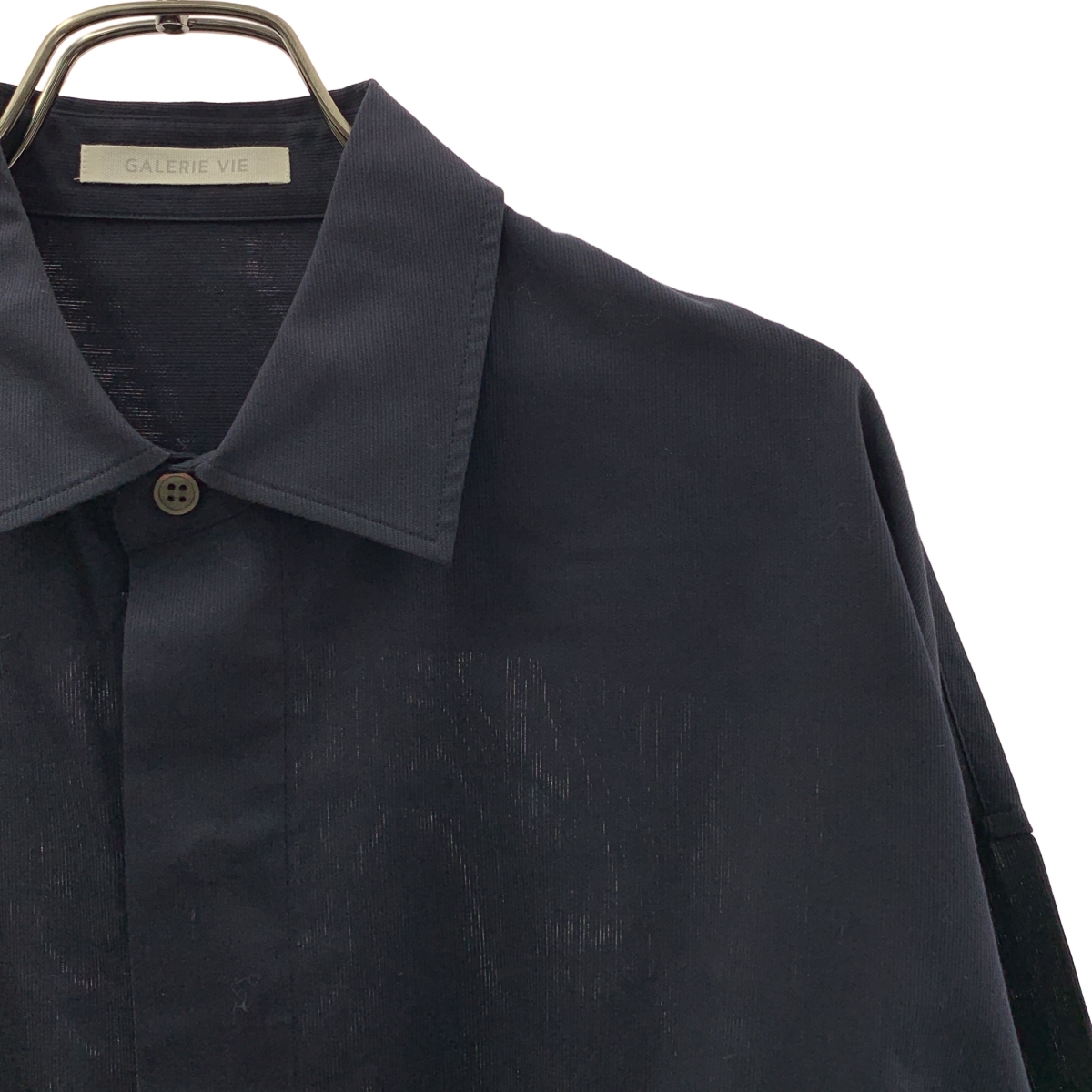 GALERIE VIE / ギャルリーヴィー コードクロス ボックスシャツ ブラウス