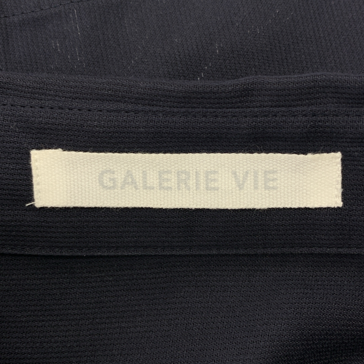 GALERIE VIE / ギャルリーヴィー コードクロス ボックスシャツ ブラウス