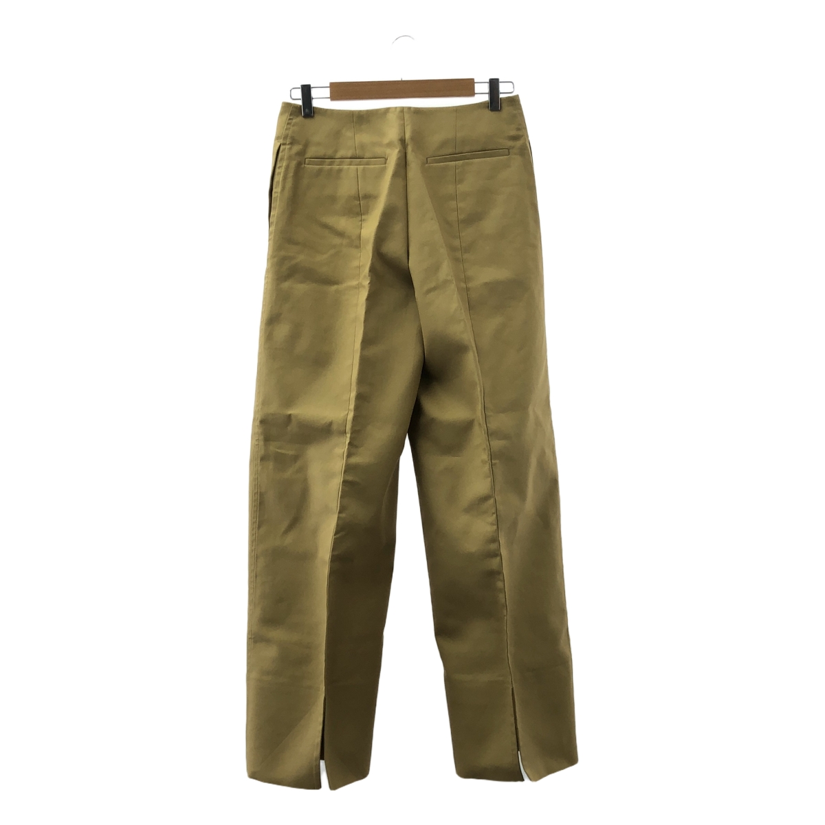 JIL SANDER / ジルサンダー センタープレス スリット チノパンツ