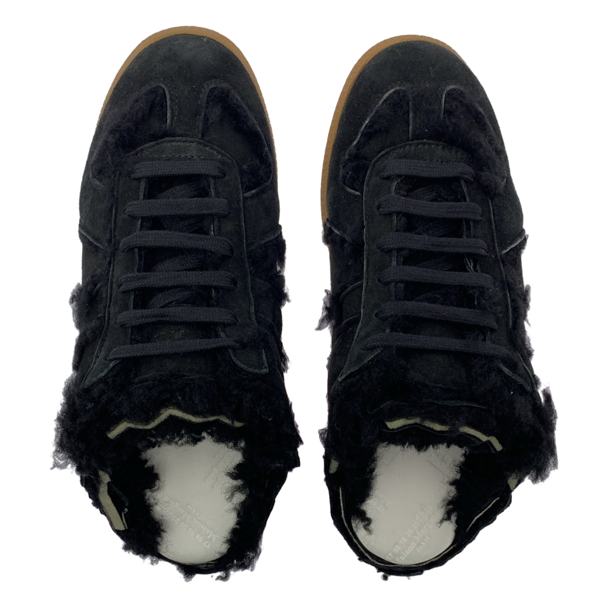 Maison Margiela / メゾンマルジェラ ジャーマントレーナー ボア スリッポン スニーカー