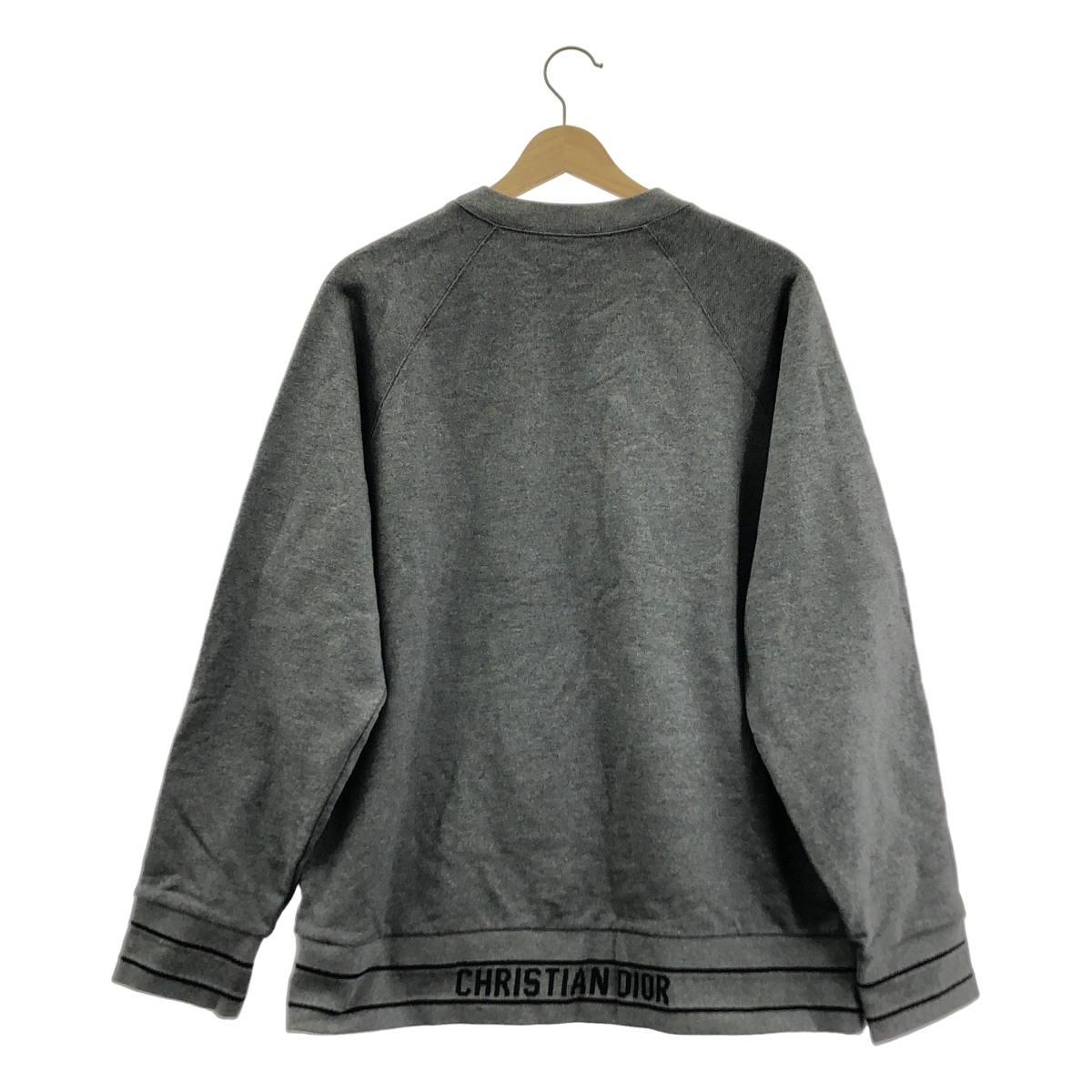 Christian Dior / クリスチャンディオール アムールグラフィティ ハート刺しゅう クルーネック プルオーバースウェット