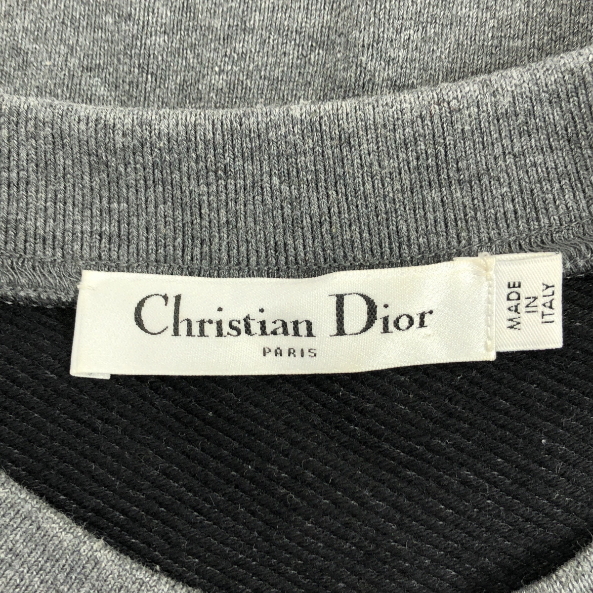 Christian Dior / クリスチャンディオール アムールグラフィティ ハート刺しゅう クルーネック プルオーバースウェット