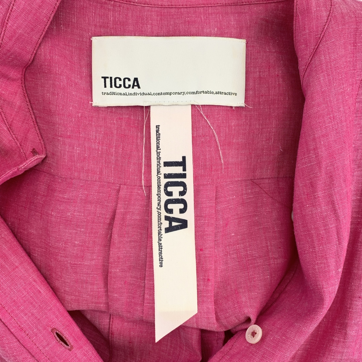 TICCA / ティッカ リネン ノースリーブ 2WAY ワンピース