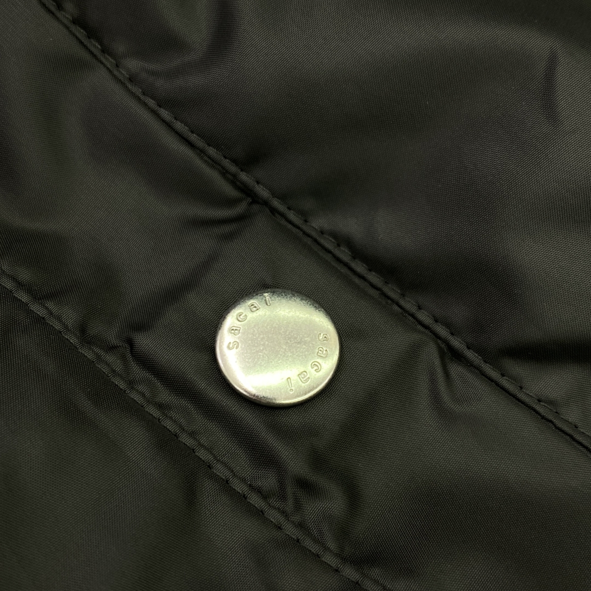 sacai / サカイ Nylon Twill Blouson / MA-1 ロゴ ボンバージャケット ブルゾン