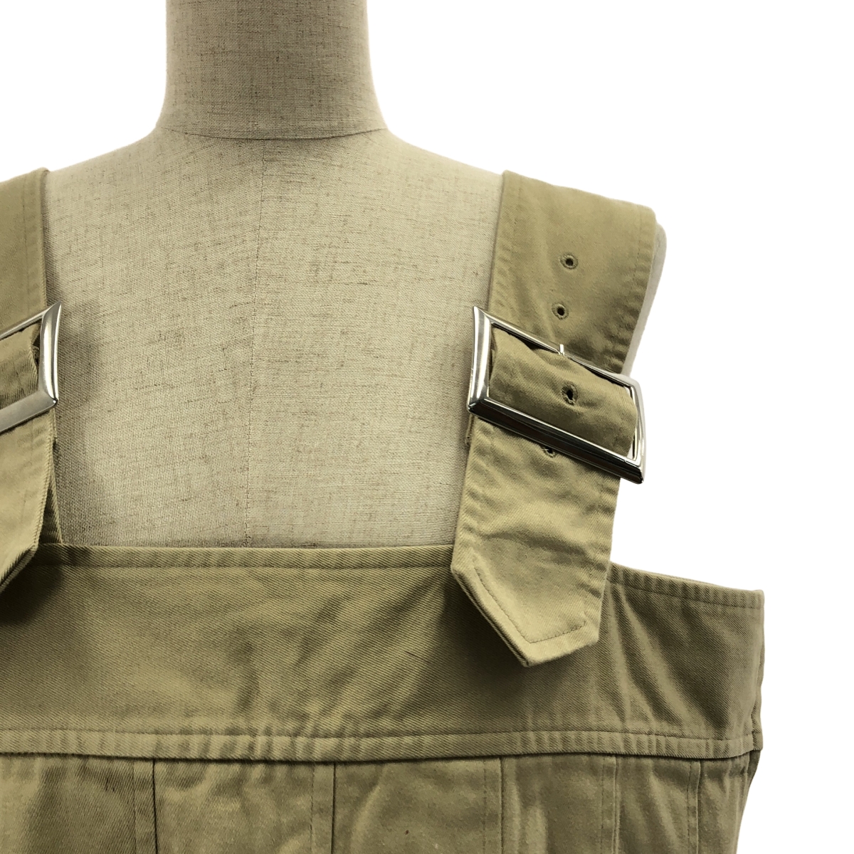 COMME des GARCONS COMME des GARCONS / コムコム コットン プリーツ 吊り ロングスカート