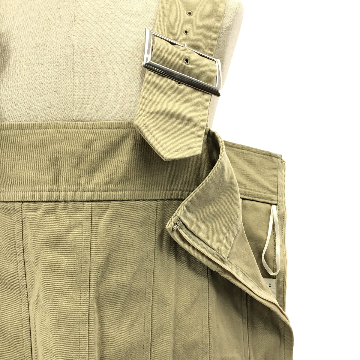 COMME des GARCONS COMME des GARCONS / コムコム コットン プリーツ 吊り ロングスカート