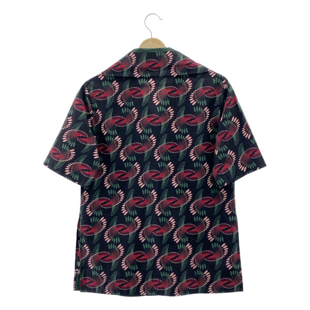 FENDI / フェンディ コットン 総柄 プリント オープンカラー シャツ