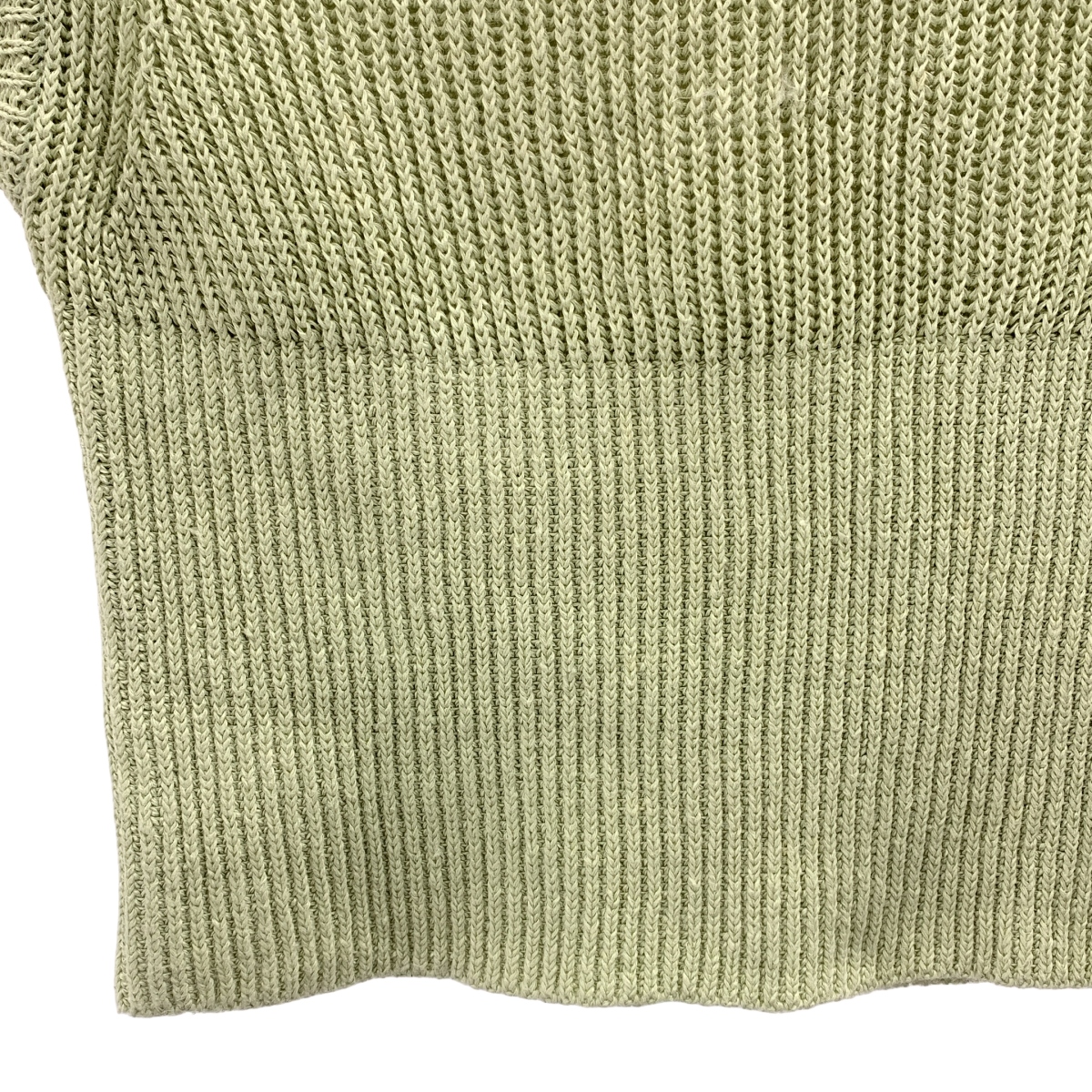 AURALEE / オーラリー HEMP RIB KNIT VEST / クルーネック ニット ベスト