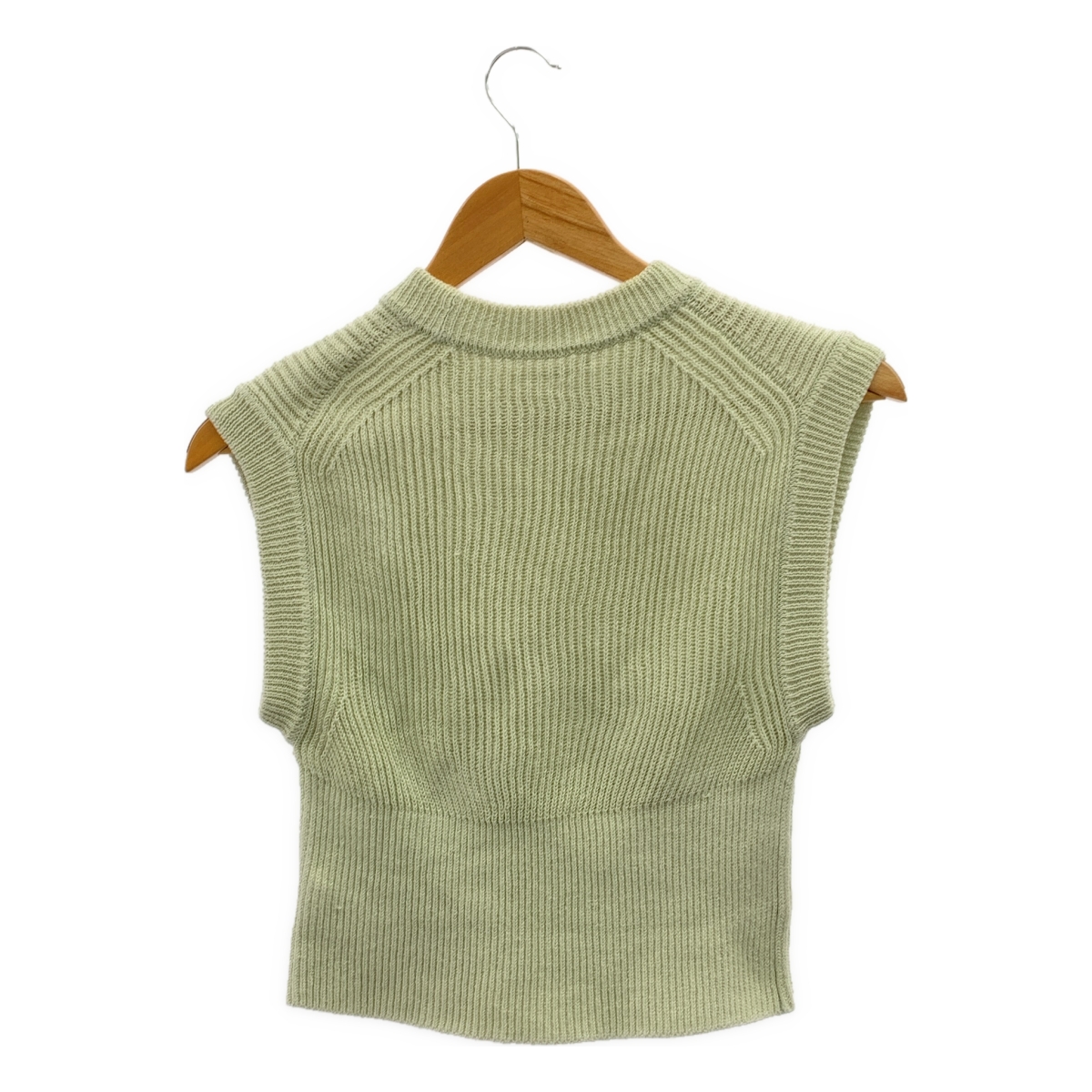 AURALEE / オーラリー HEMP RIB KNIT VEST / クルーネック ニット ベスト
