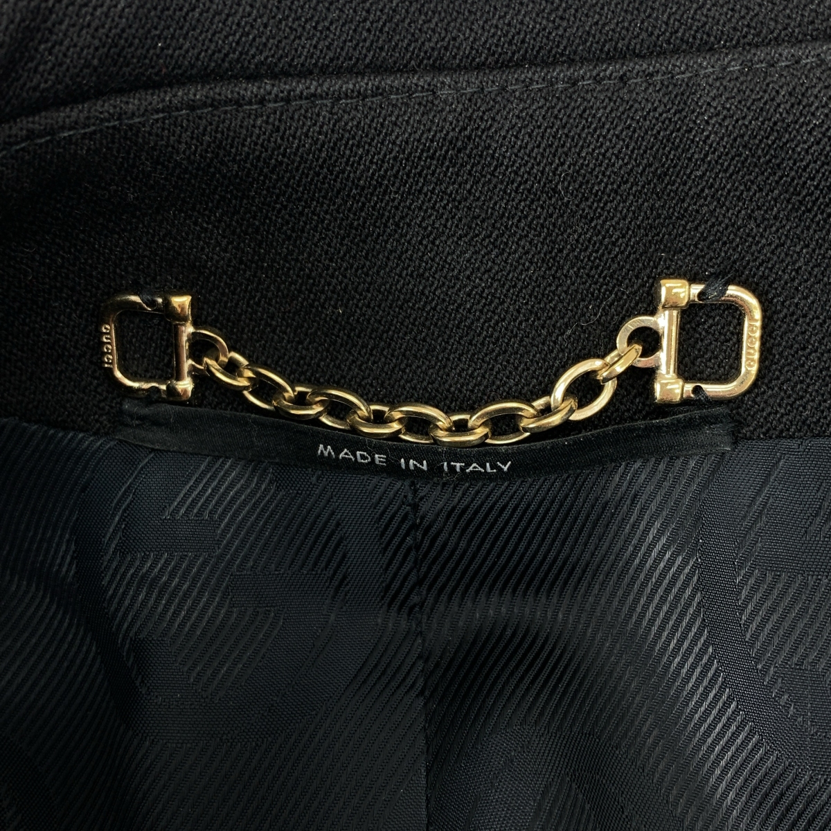 GUCCI / グッチ ウール シルク ロングピーコート