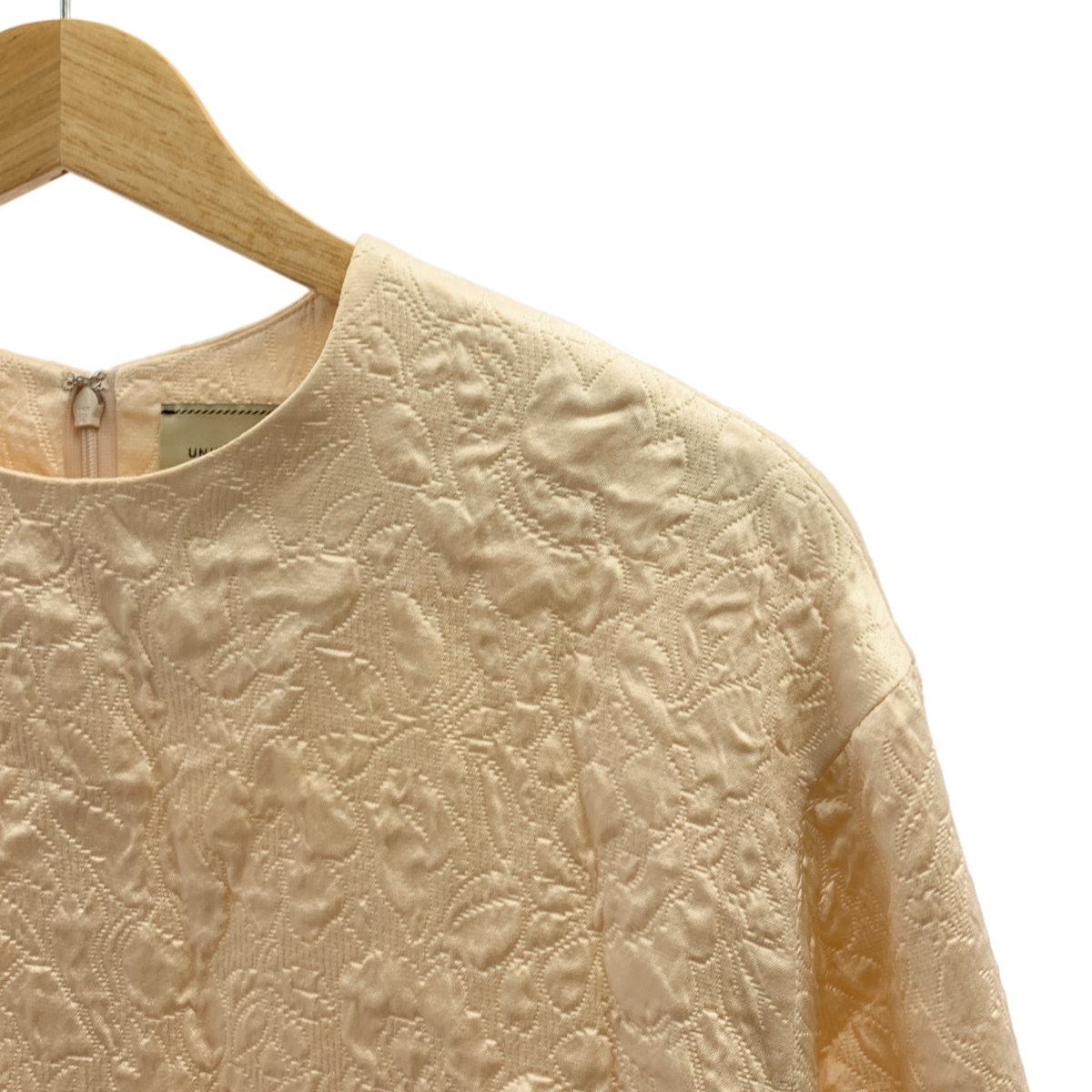 UNITED ARROWS / ユナイテッドアローズ フラワージャガード ブラウス / 裏地付き