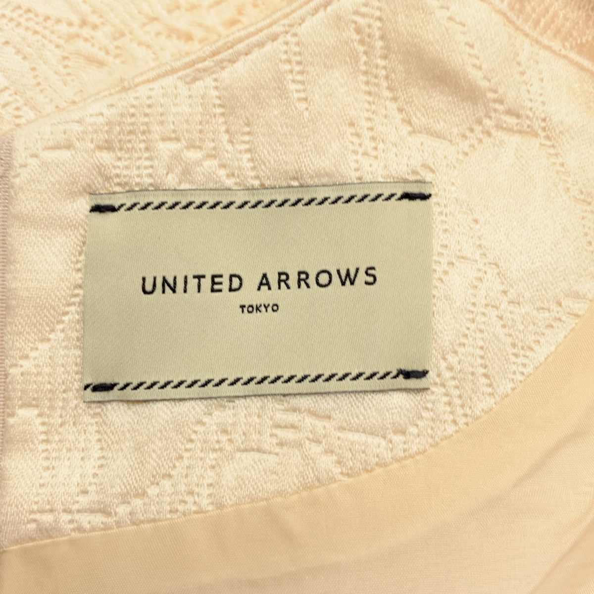 UNITED ARROWS / ユナイテッドアローズ フラワージャガード ブラウス / 裏地付き