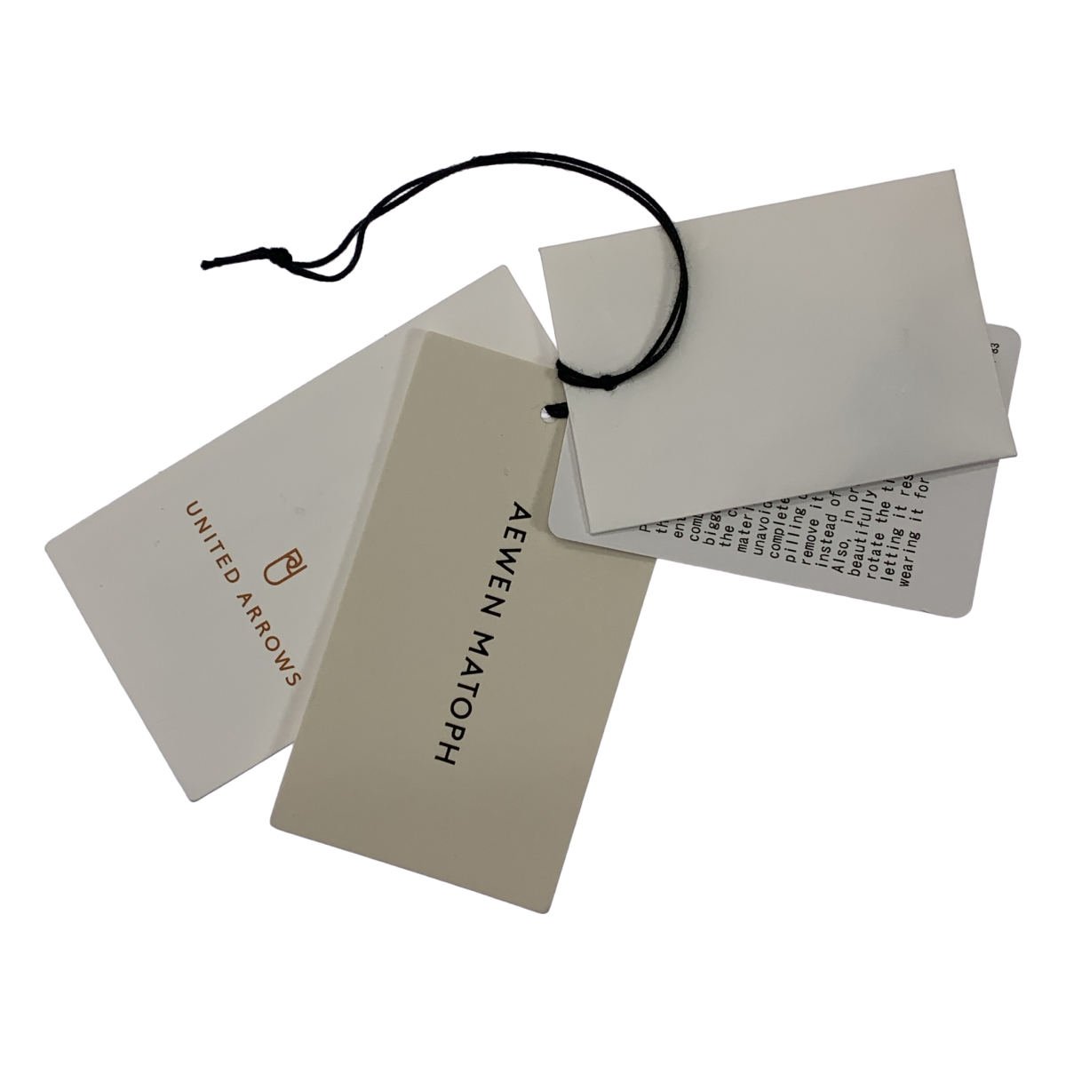 AEWEN MATOPH / イウエンマトフ ヘリンボーン ツイード ショートスリーブ チュニック