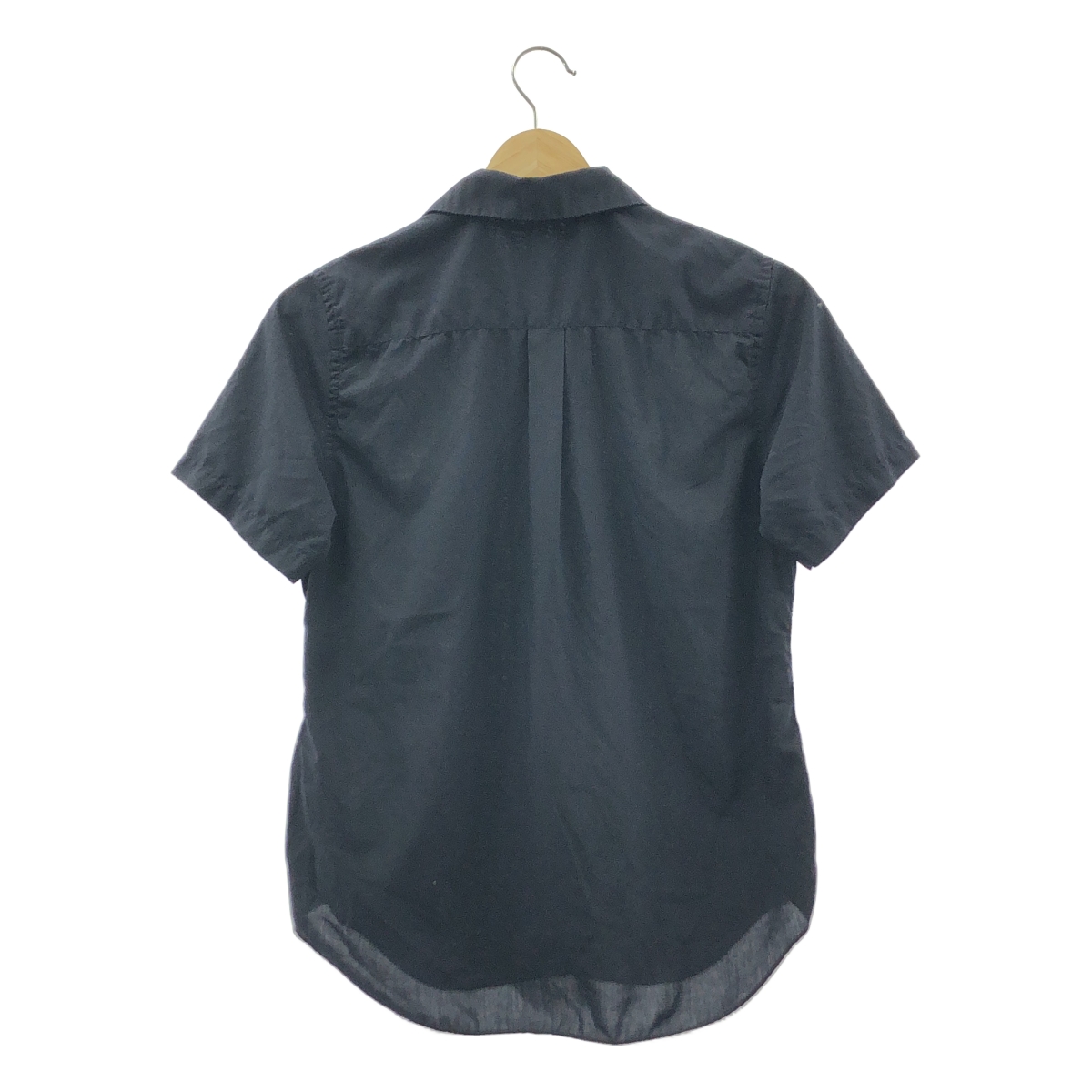 COMME des GARCONS COMME des GARCONS / コムコム ラウンドカラー ポリエステル ブラウス 丸襟 半袖 シャツ