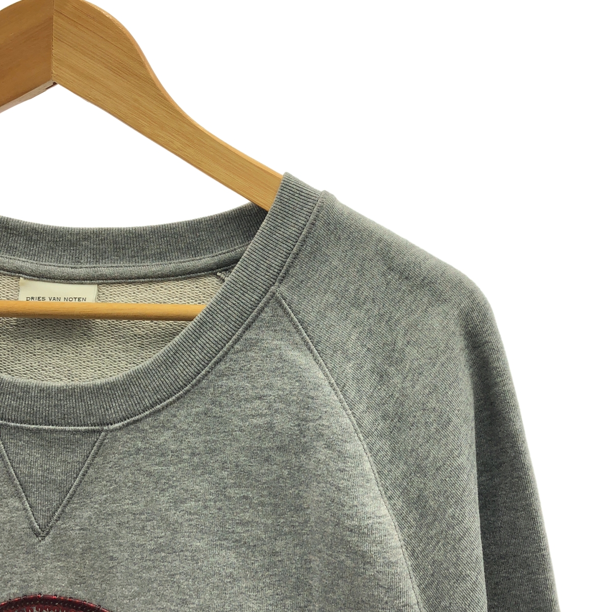DRIES VAN NOTEN / ドリスヴァンノッテン マリリンモンロー リップ オーバーシルエット スウェット トレーナー