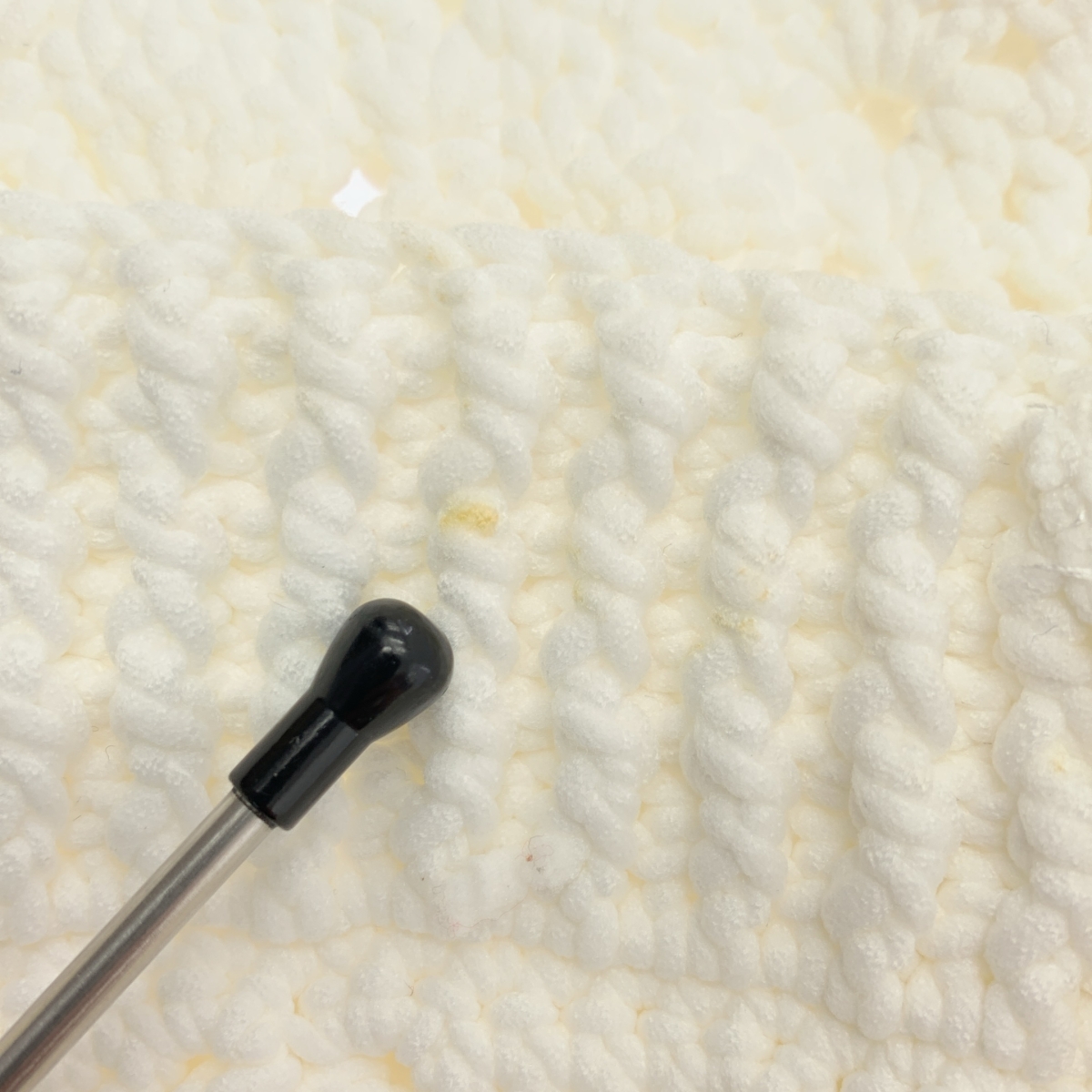 その他 crochet KNIT zip cardigan クロケットニットジップカーディガン