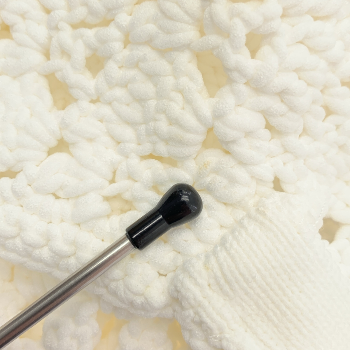 その他 crochet KNIT zip cardigan クロケットニットジップカーディガン