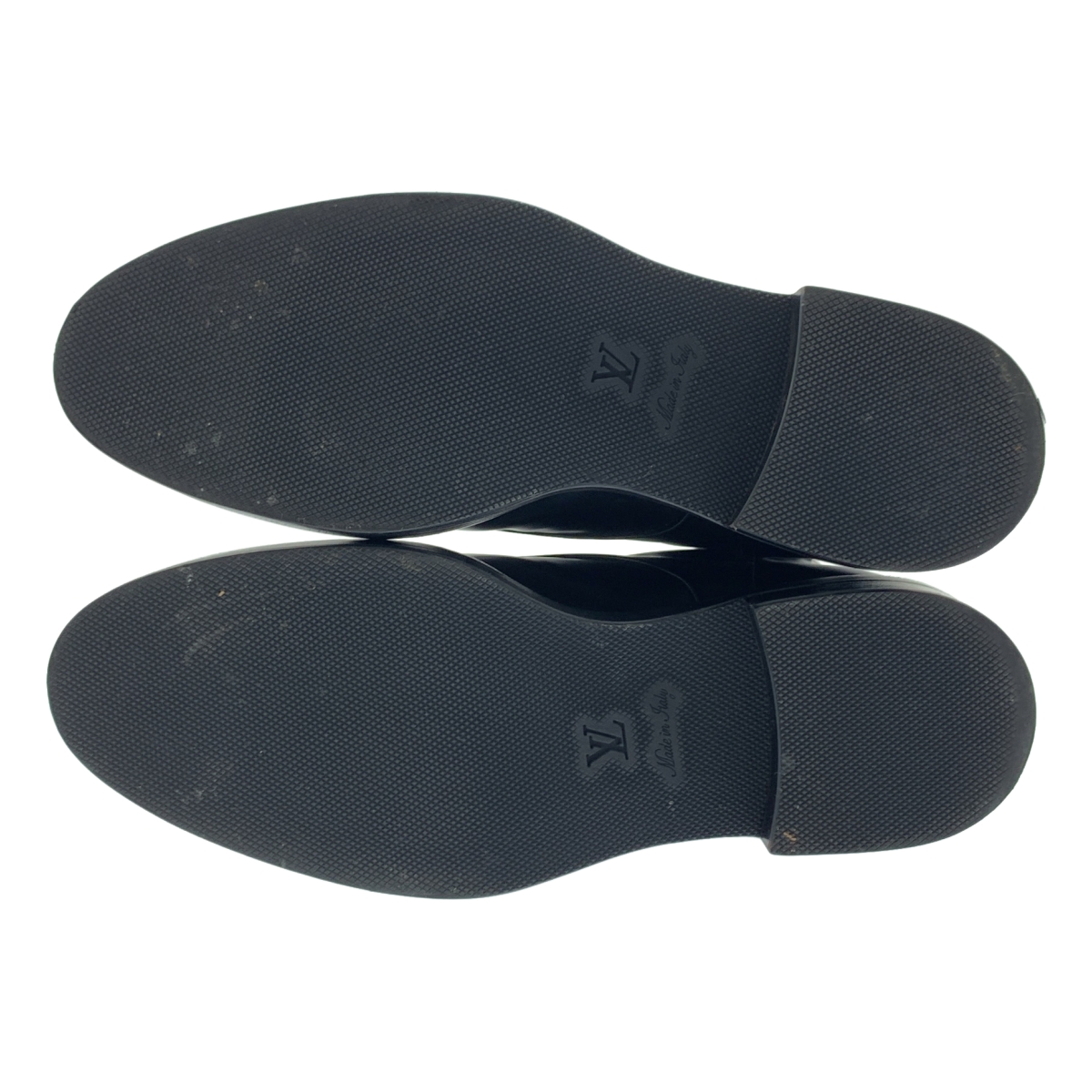 Louis Vuitton / ルイヴィトン レザー サイドジップ レースアップブーツ