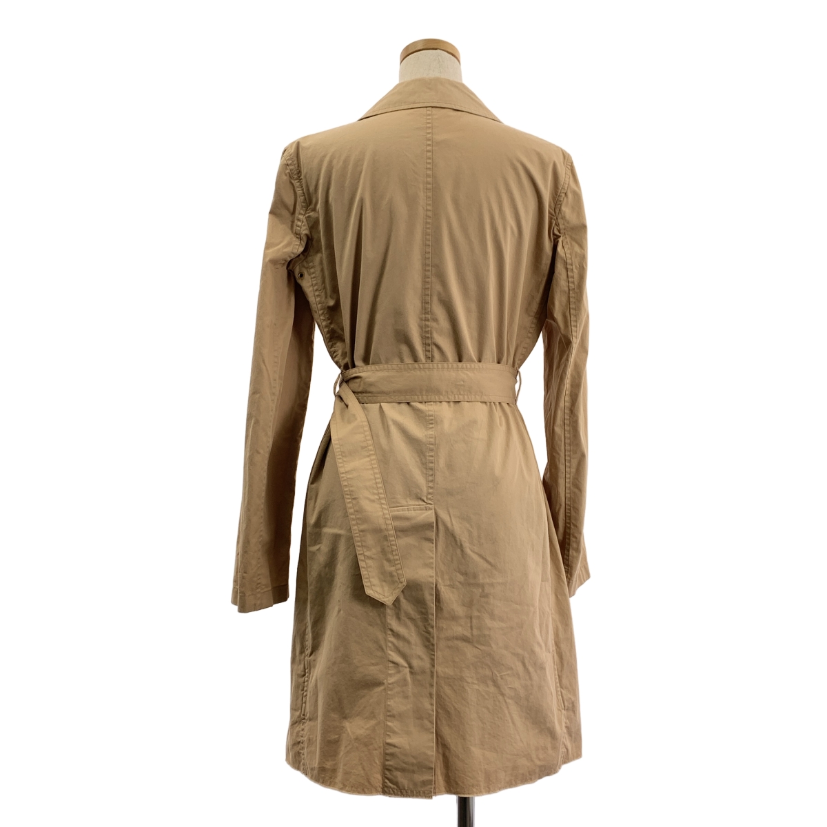 CELINE / セリーヌ フィービー期 ロゴボタン ベルテッド ダブル コート