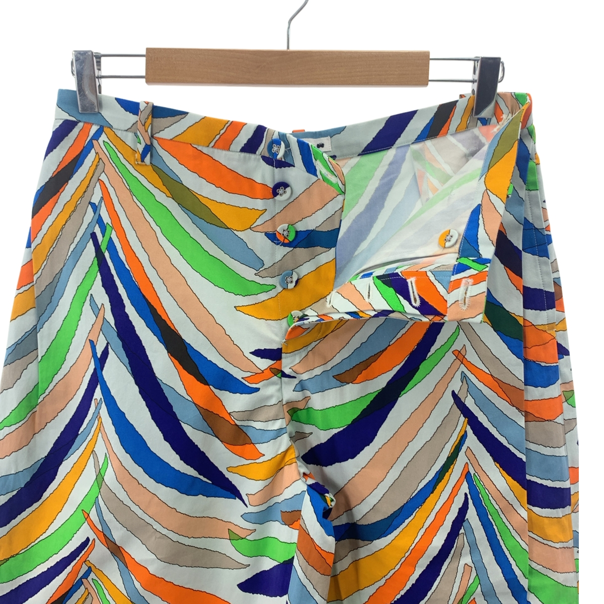 mina perhonen / ミナペルホネン carnival tree コットン 総柄 ワイドパンツ