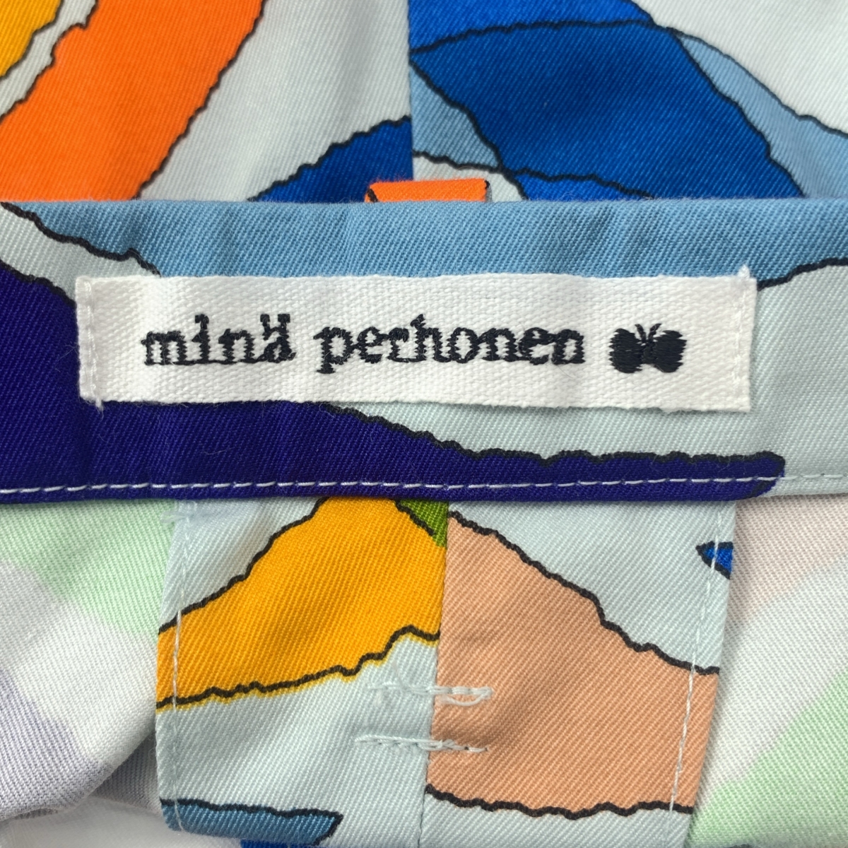 mina perhonen / ミナペルホネン carnival tree コットン 総柄 ワイドパンツ